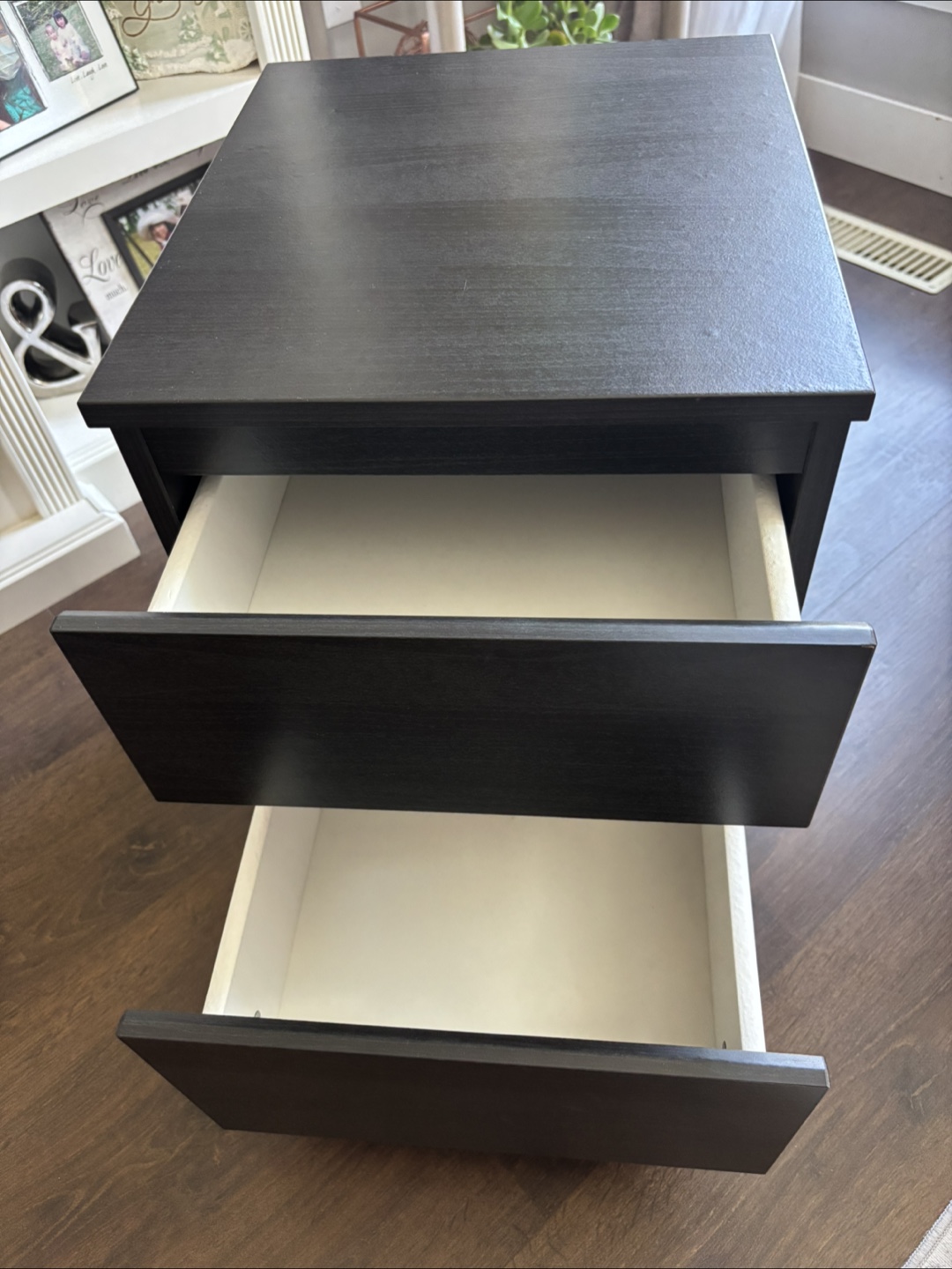 Pair of MALM IKEA Two-Drawer Nightstands - photo 4