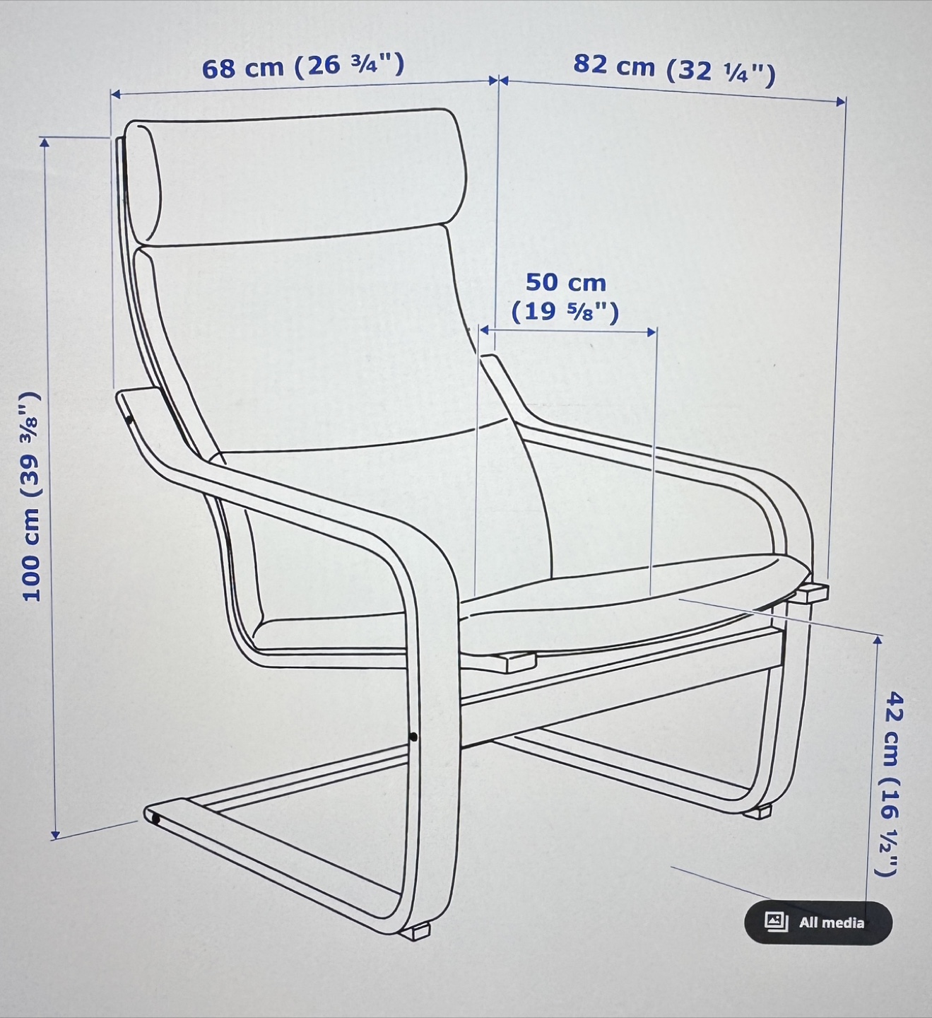 Poang chair IKEA - photo 2