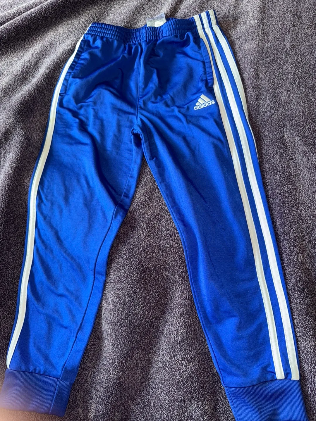 Adidas Kids Tracksuit Blue White Size 6 image indicator(5)