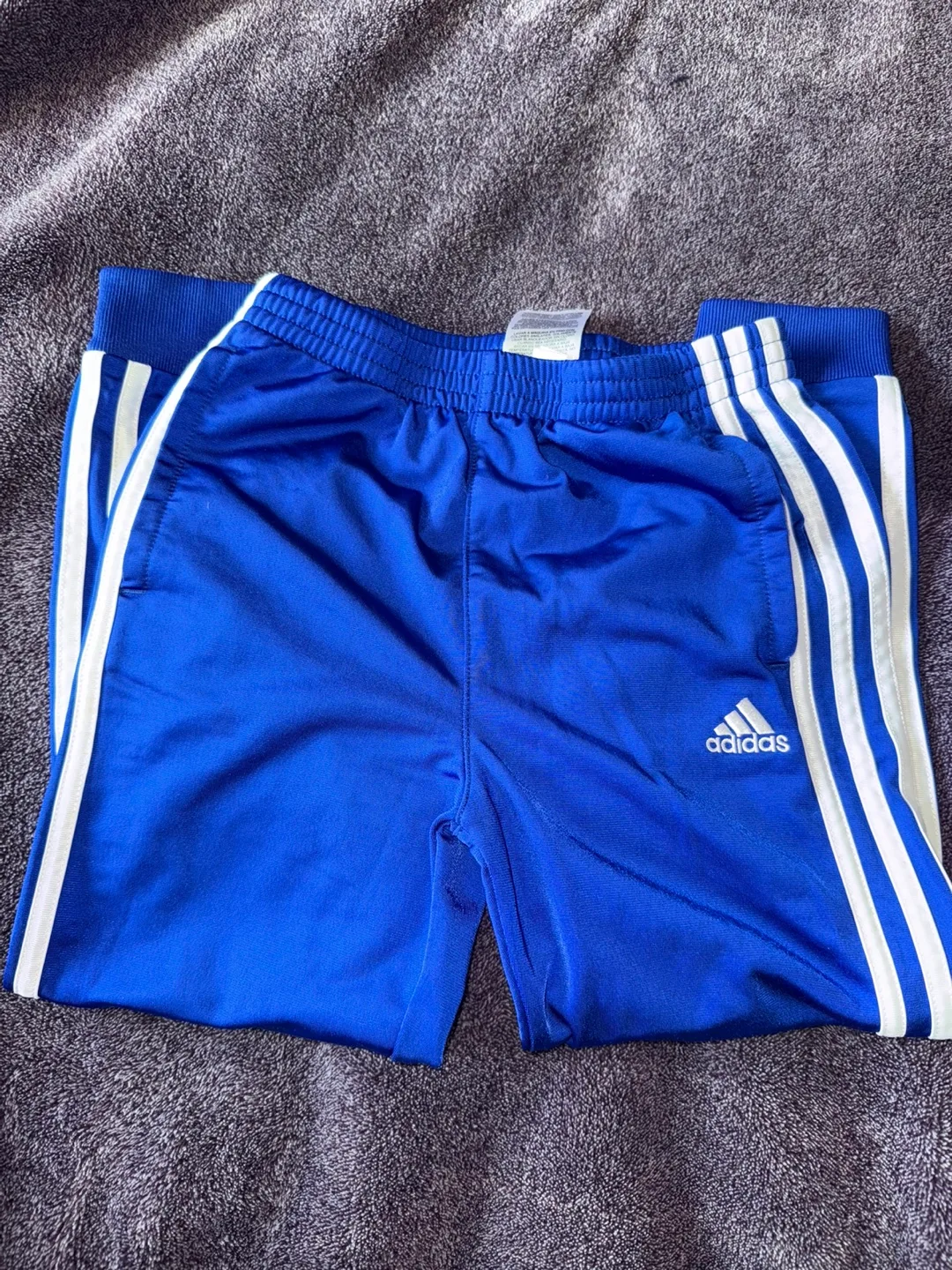 Adidas Kids Tracksuit Blue White Size 6 image indicator(3)