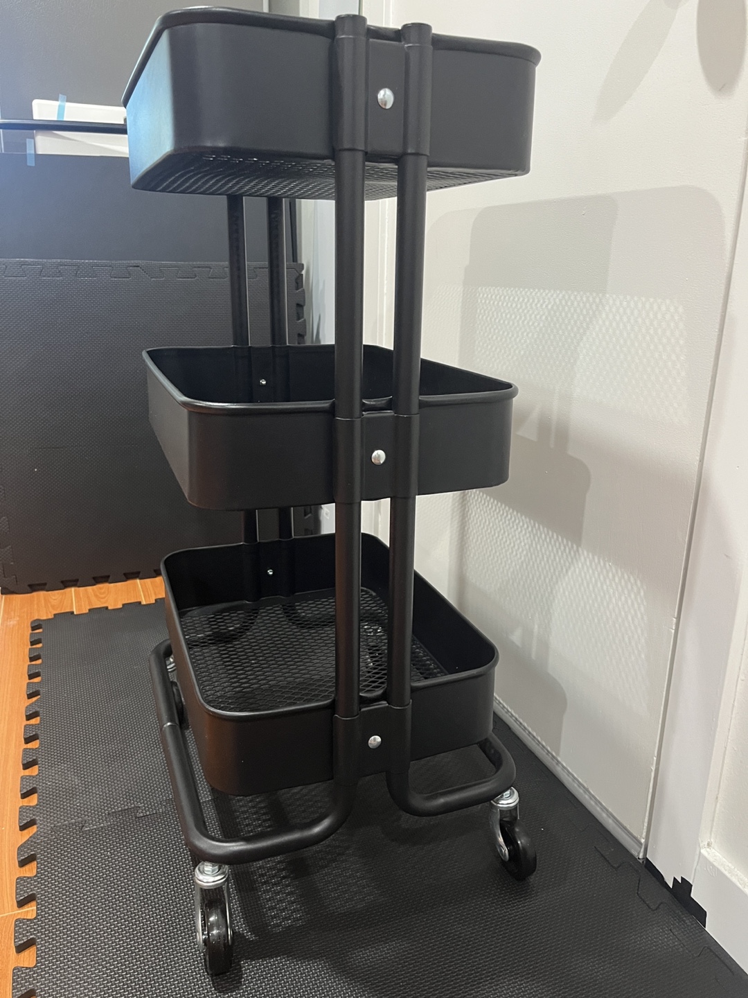 IKEA Utility Cart / Trolley Black - photo 2