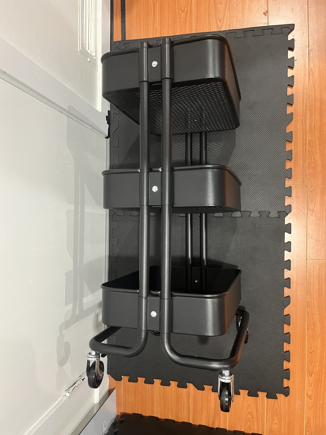 IKEA Utility Cart / Trolley Black - photo 3