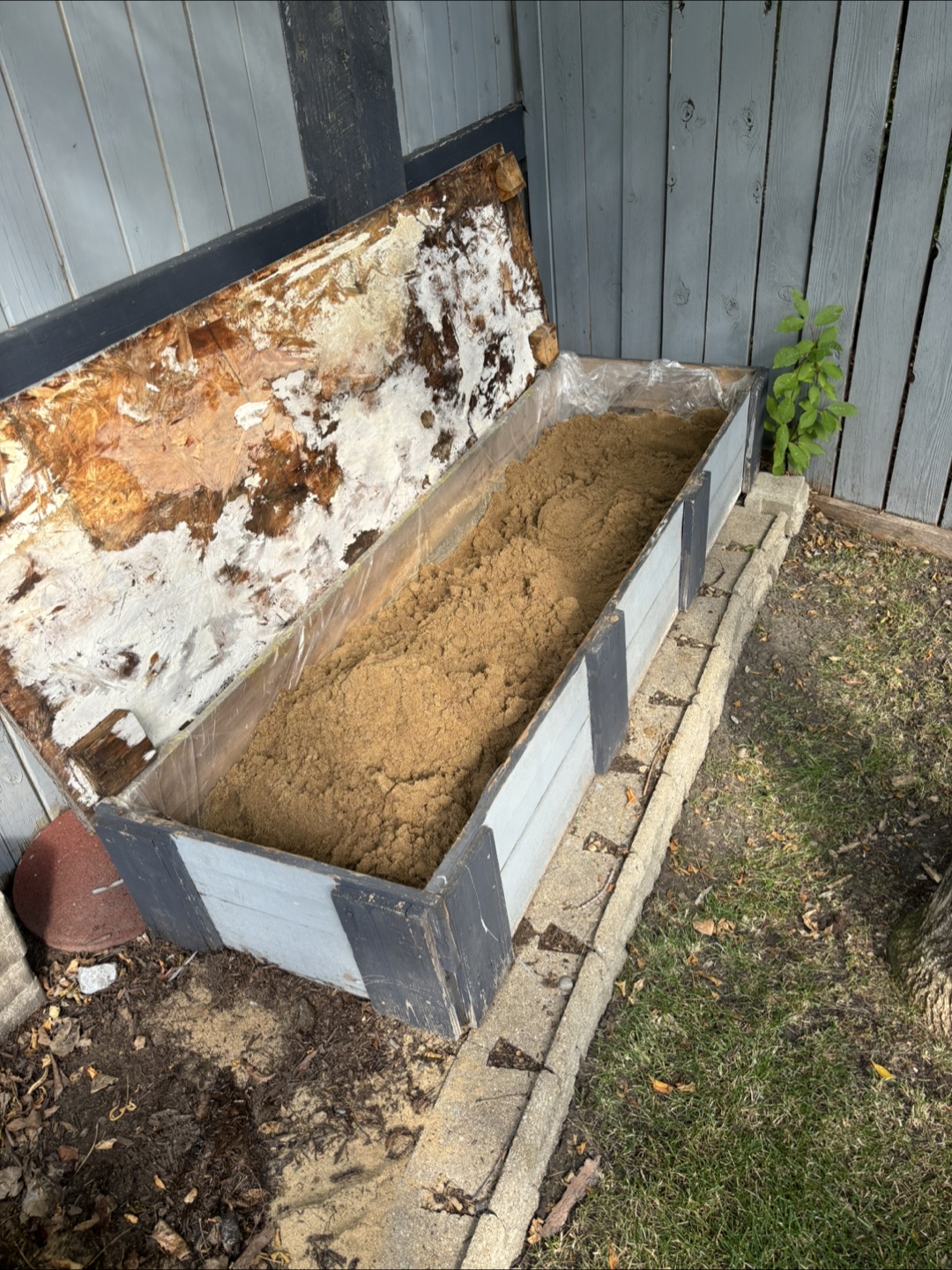 Wooden Outdoor sand Box