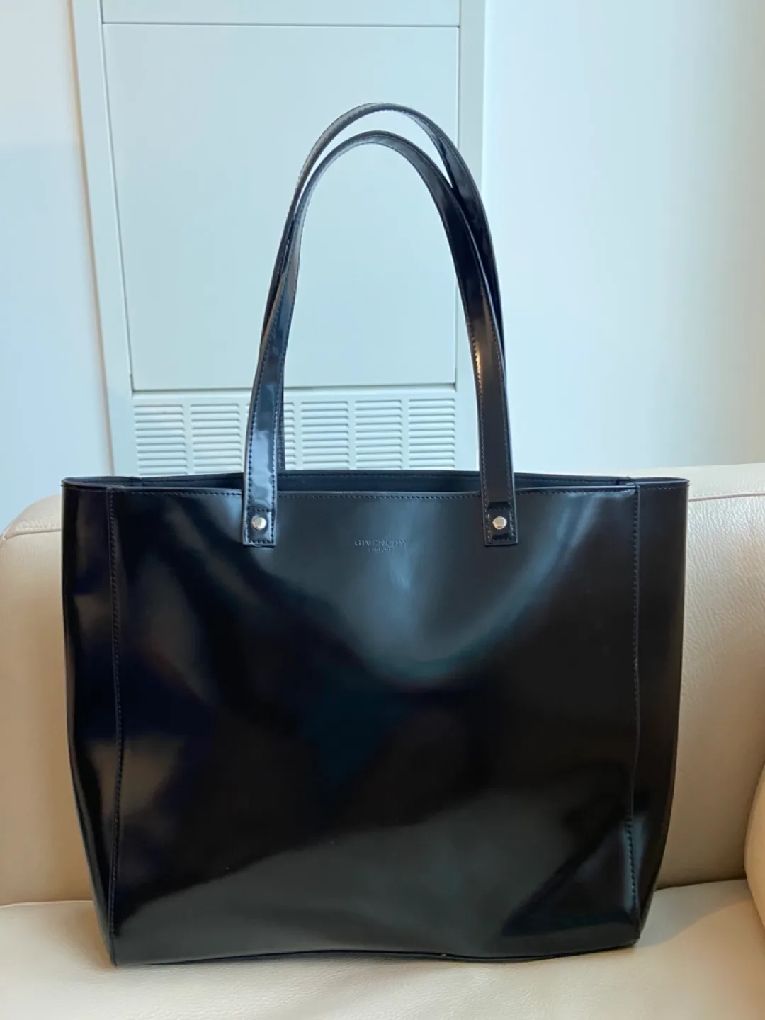 Authentic Givenchy  Black  Tote Bag image indicator(2)