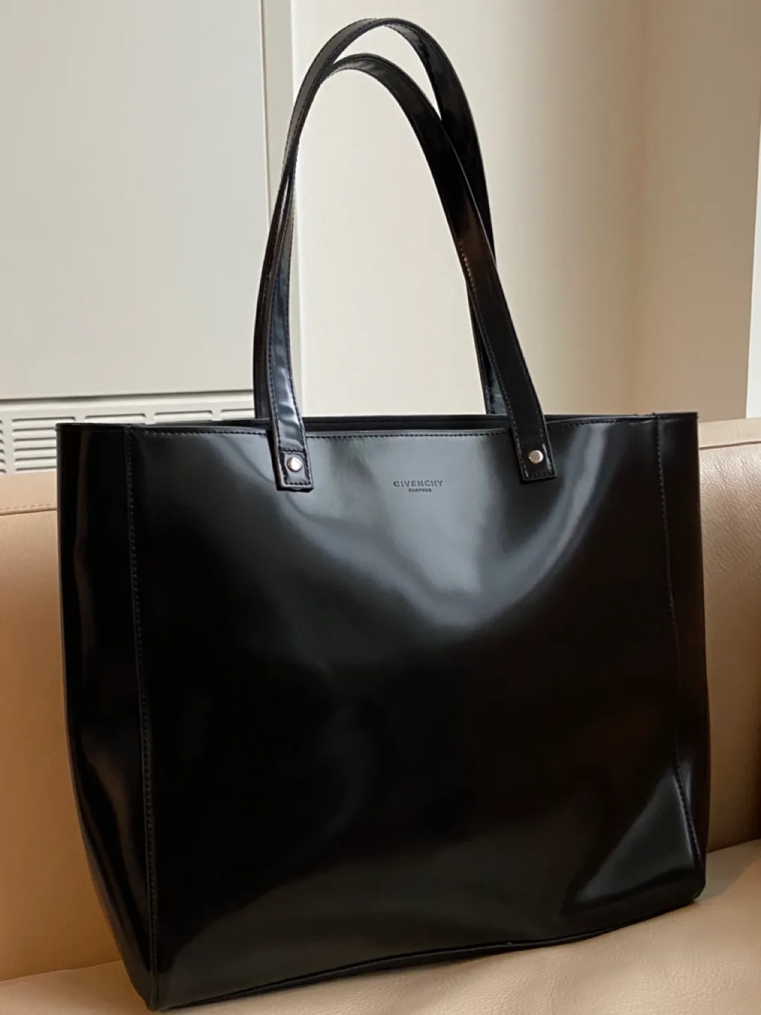 Authentic Givenchy  Black  Tote Bag image indicator(3)