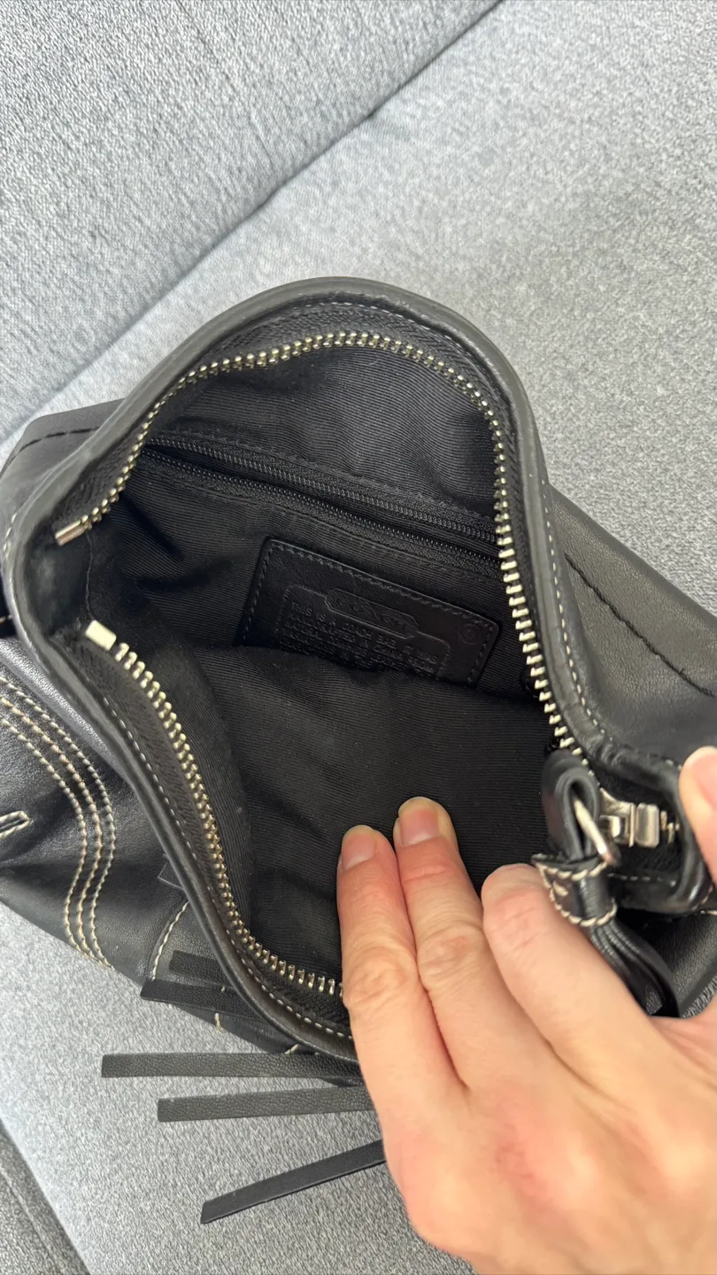 Coach Leather Crossbody Bag image indicator(4)