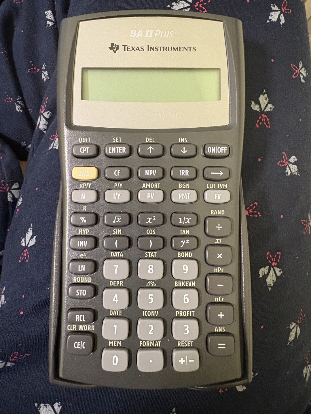 Texas Instruments BA II Plus Financial Calculator - photo 2