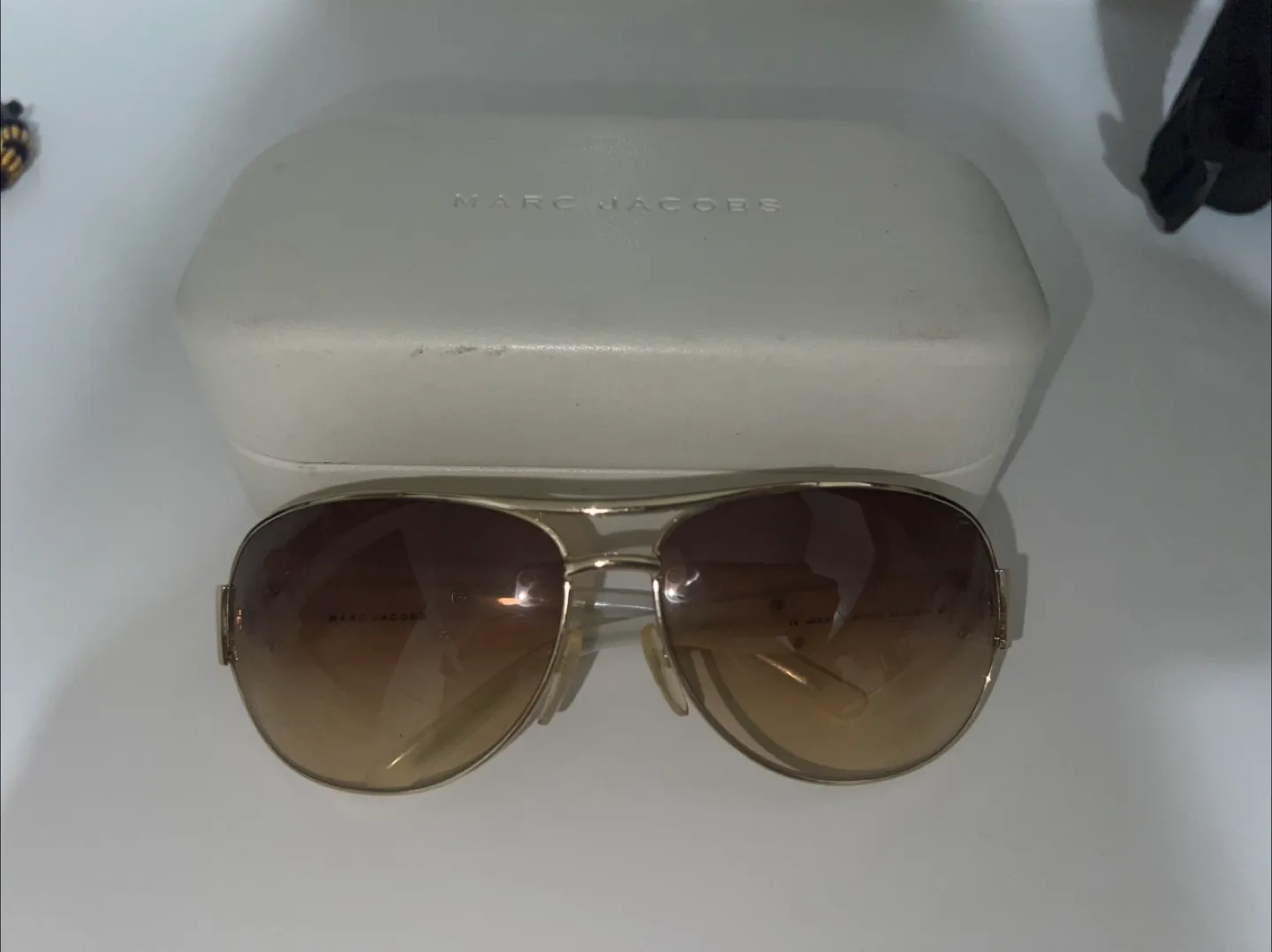 Marc Jacobs Aviator Sunglasses image indicator(3)