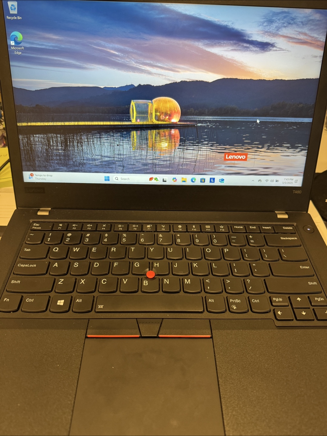 Lenovo ThinkPad T480 Laptop - Windows 11 Pro - photo 2