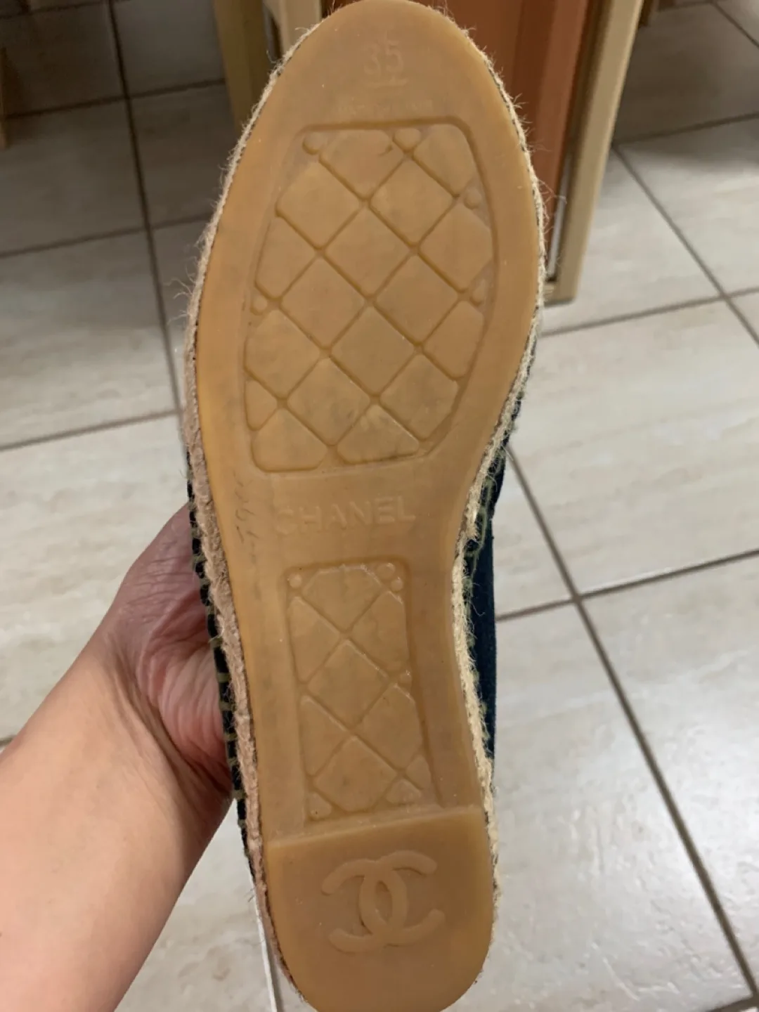 Chanel Espadrilles Size 35 image indicator(6)