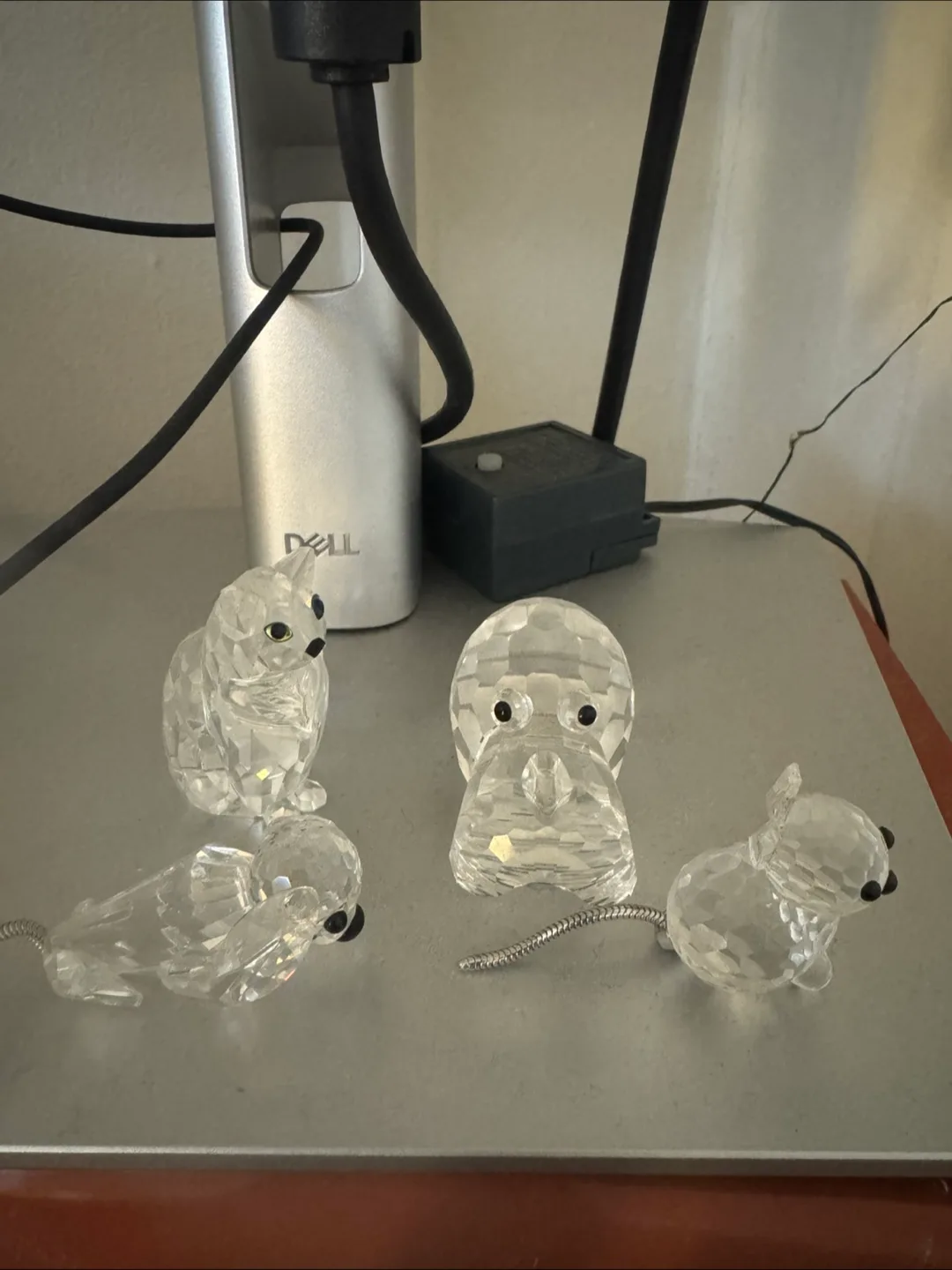 Swarovski Crystal Animal Figurines Set of Four image indicator(2)