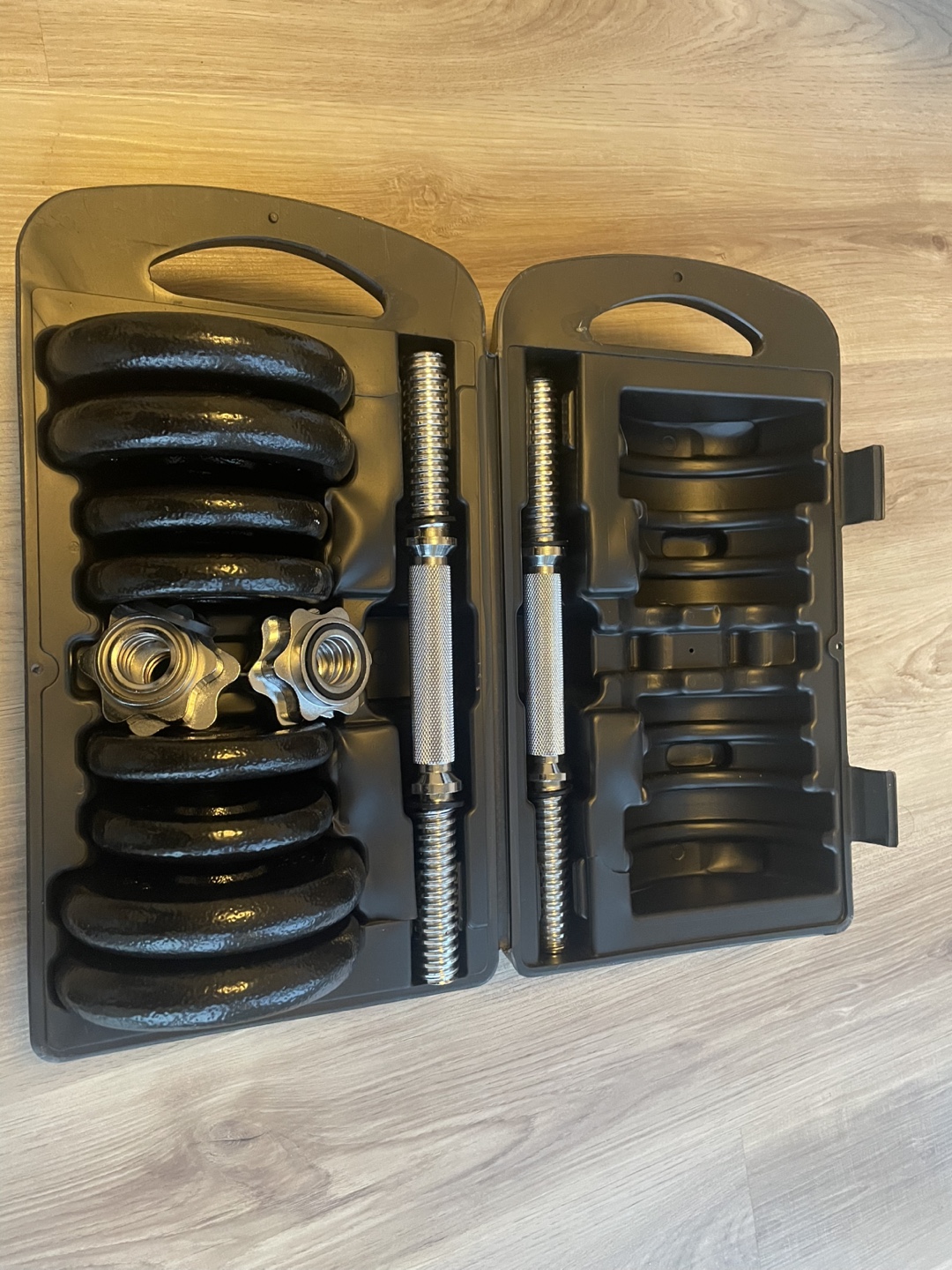 Adjustable Dumbbell Set with Case - $60 OBO