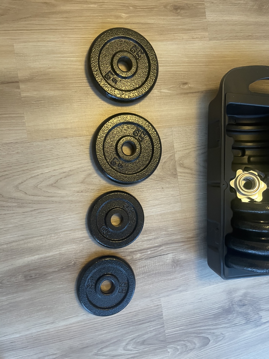 Adjustable Dumbbell Set with Case - $60 OBO - photo 3