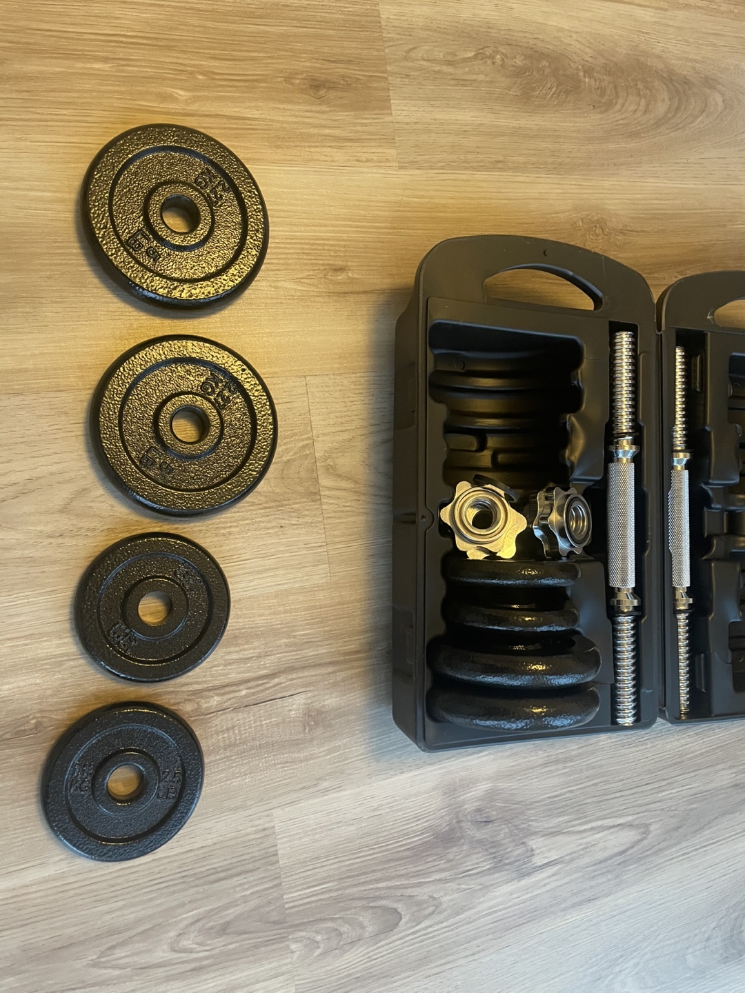 Adjustable Dumbbell Set with Case - $60 OBO - photo 2