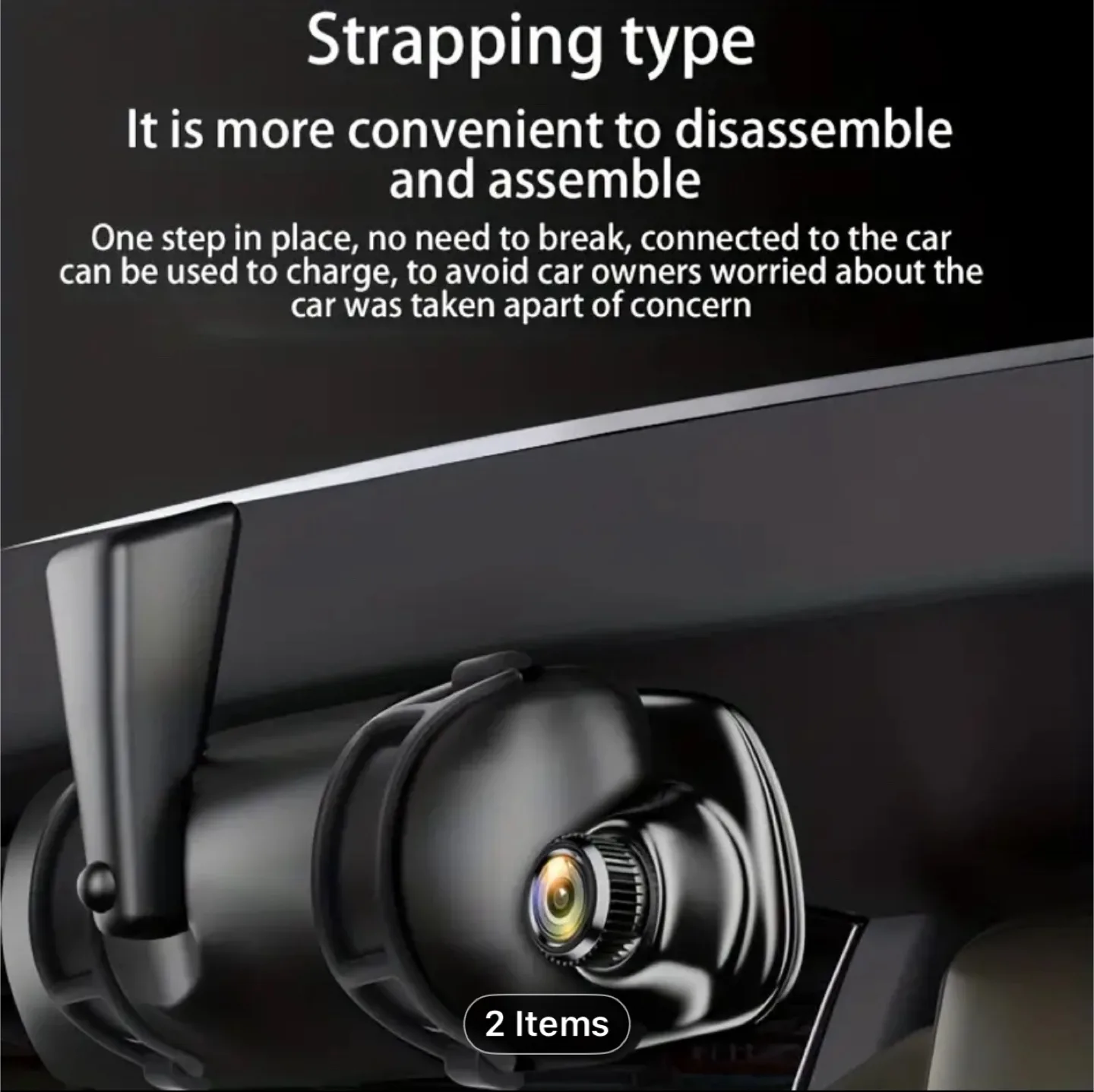 Baideluo 4.5-inch large screen dashcam image indicator(6)