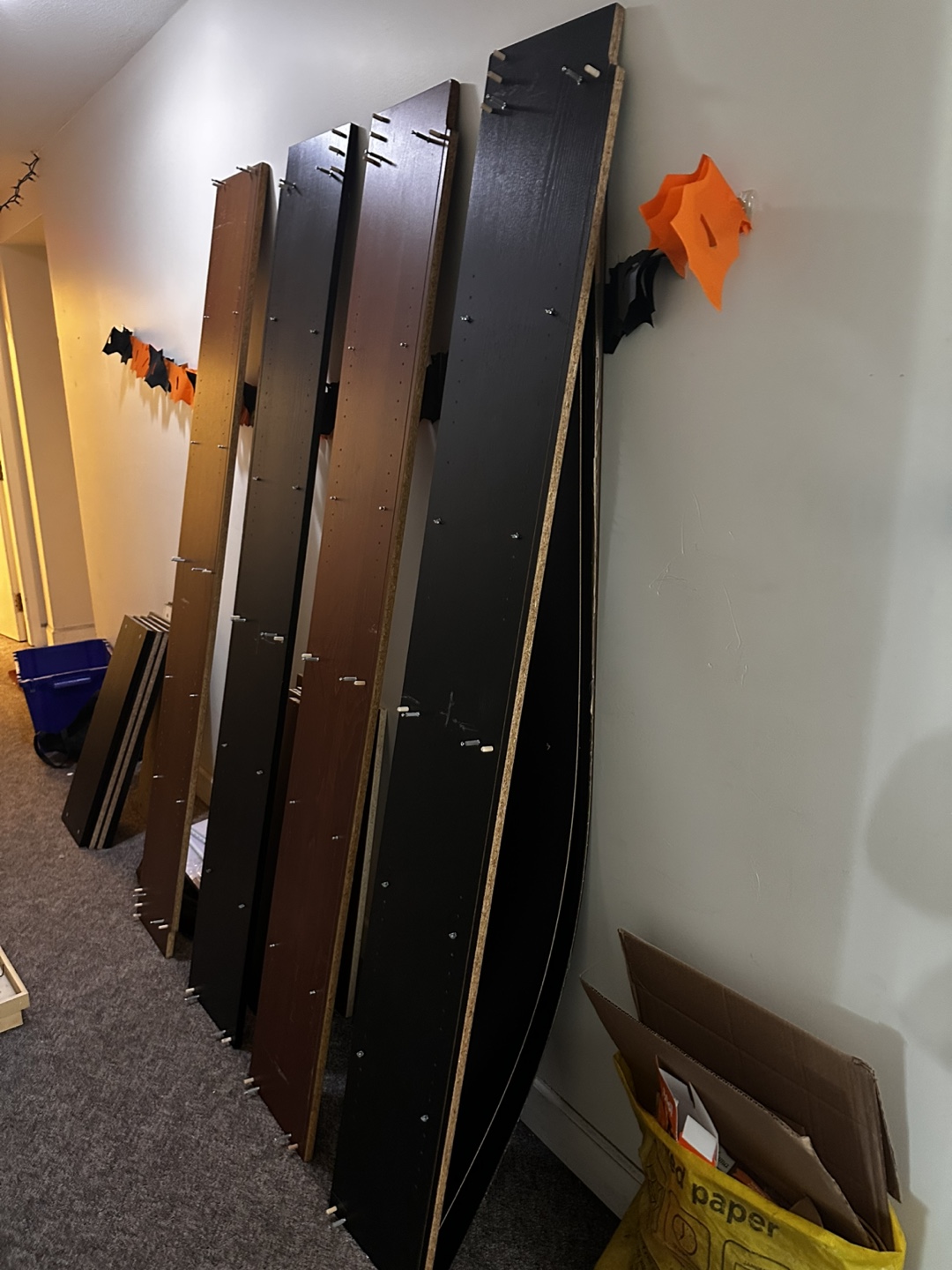 2 ikea billy bookcases