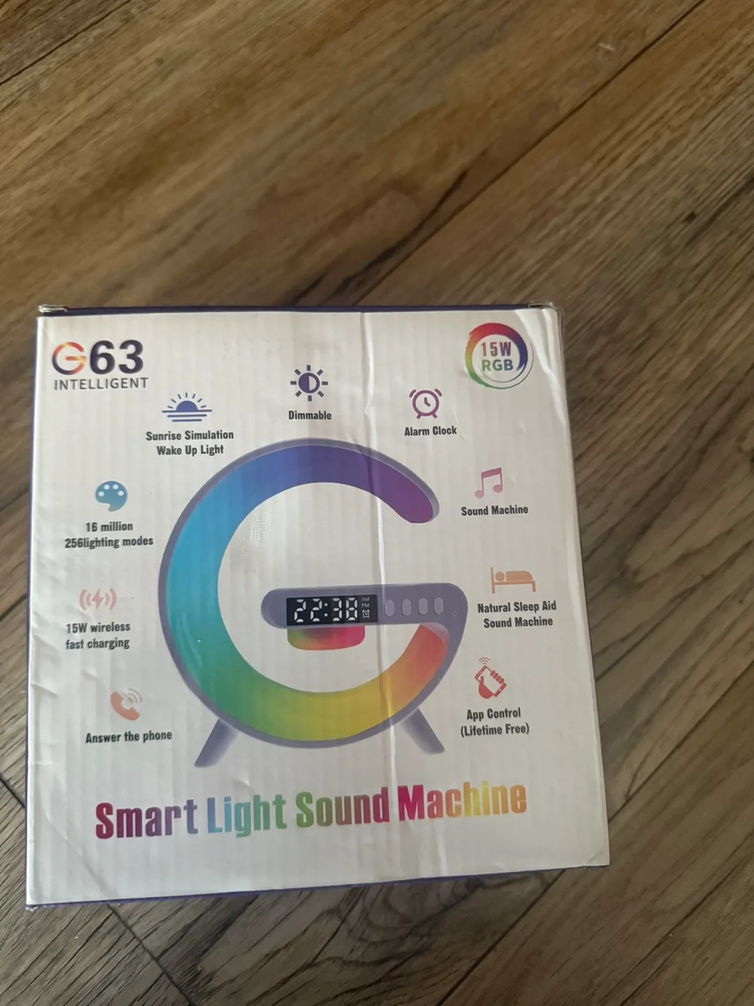 G63 Intelligent Smart Light Sound Machine thumbnail