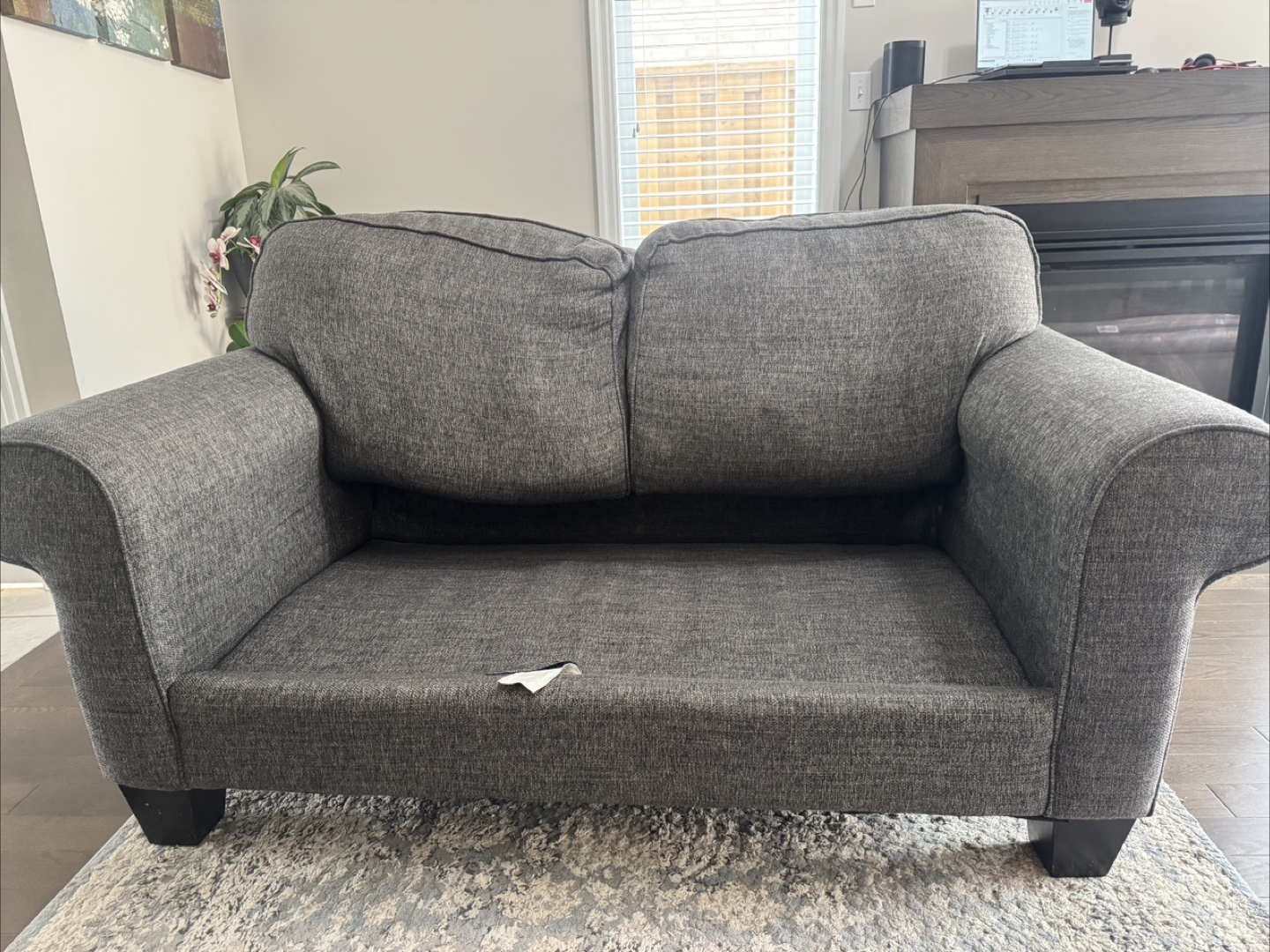Grey Loveseat - photo 3