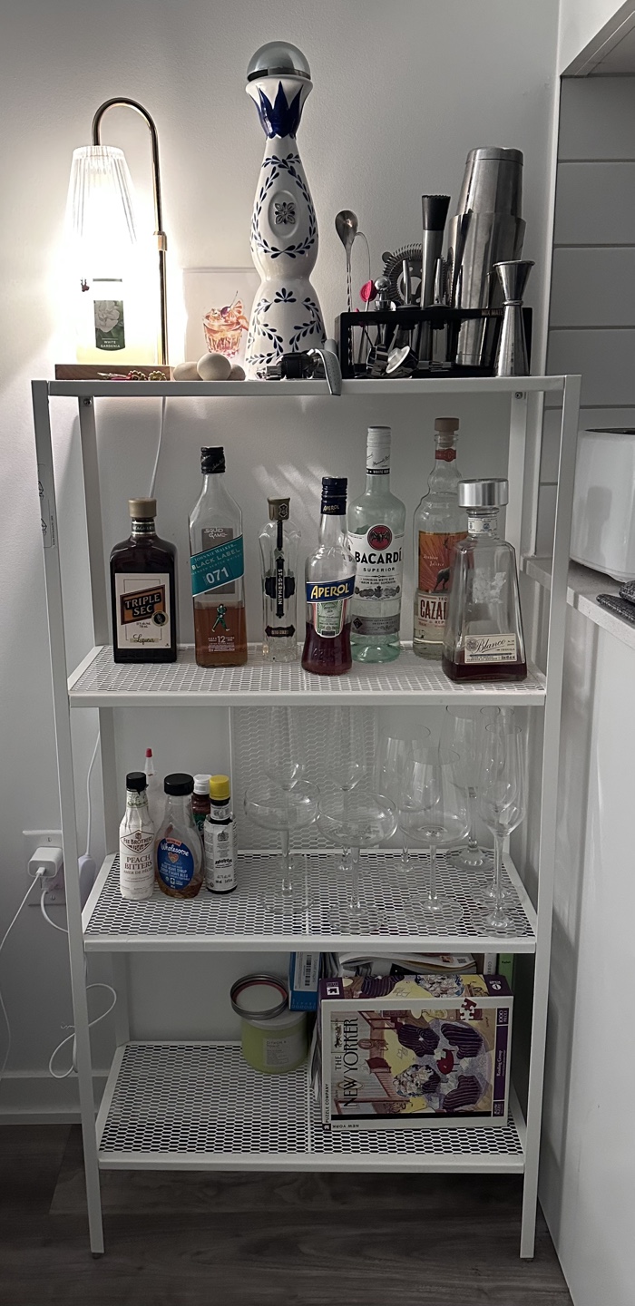 IKEA BAGGEBO shelf unit - White