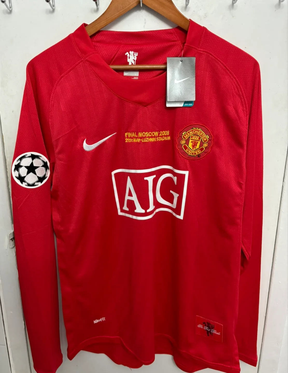 2008 Retro Ronaldo UCL Jersey thumbnail