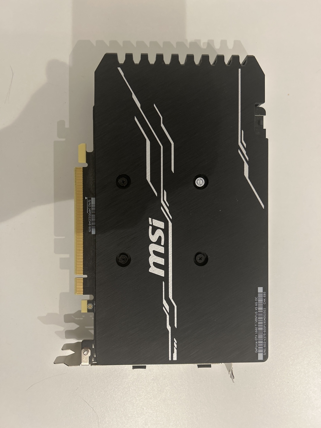 MSI GeForce GTX Graphics Card 1660ti - photo 2