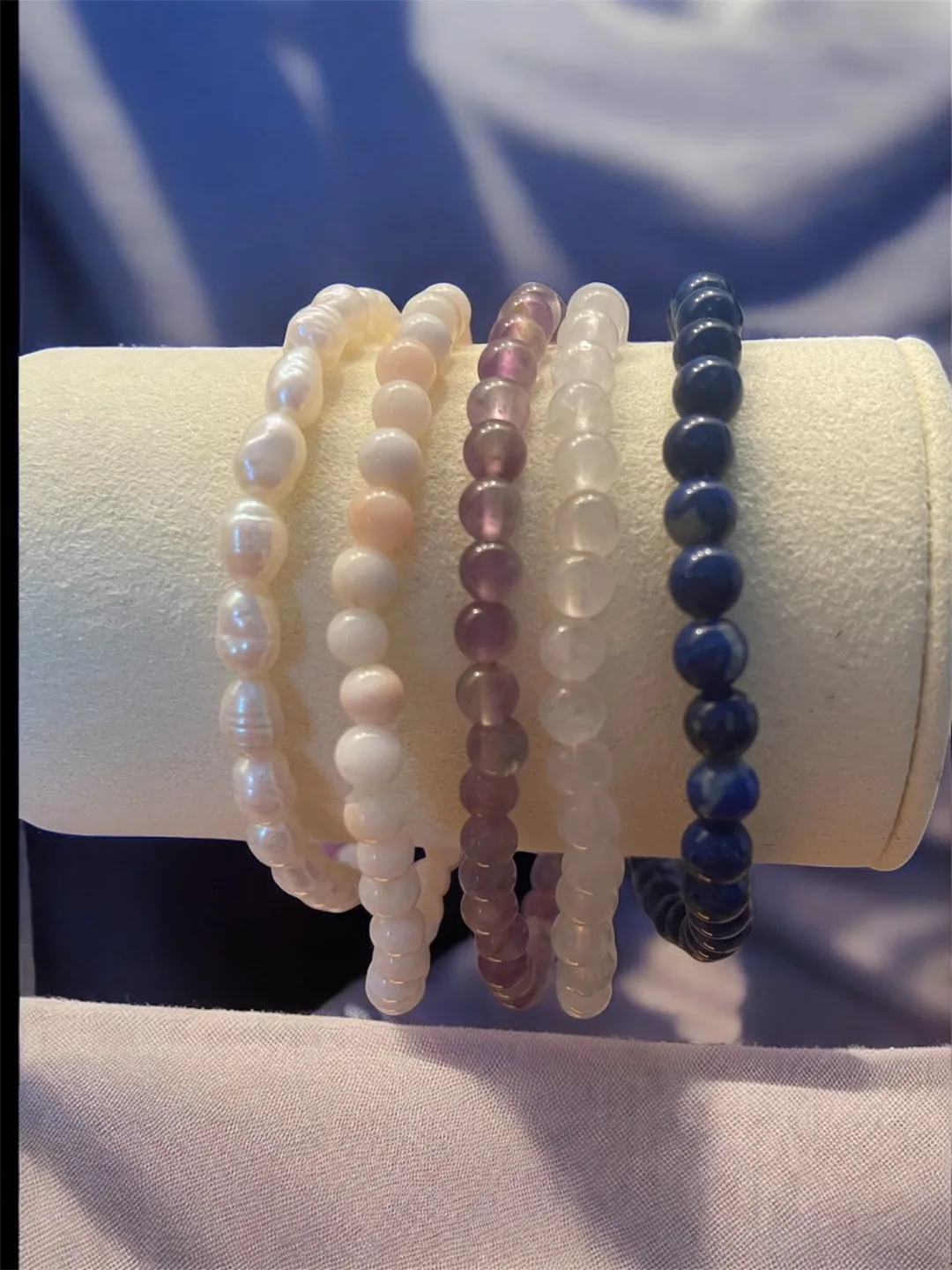 Set of 5 Beaded Bracelets thumbnail