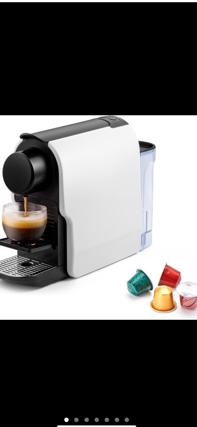 Compact Espresso Machine - 20 Bar Pressure - Fast Heat Up