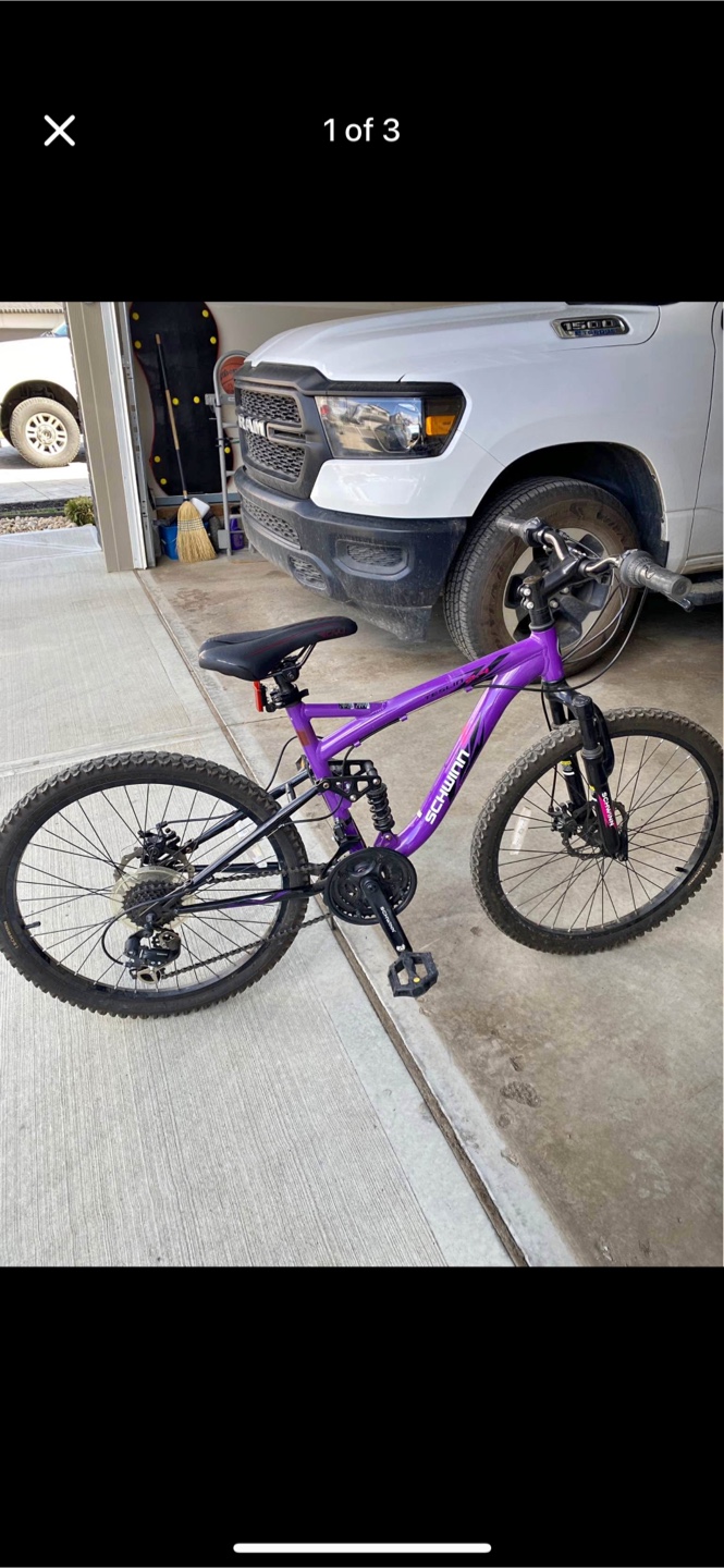Schwinn Mountain Bike Purple