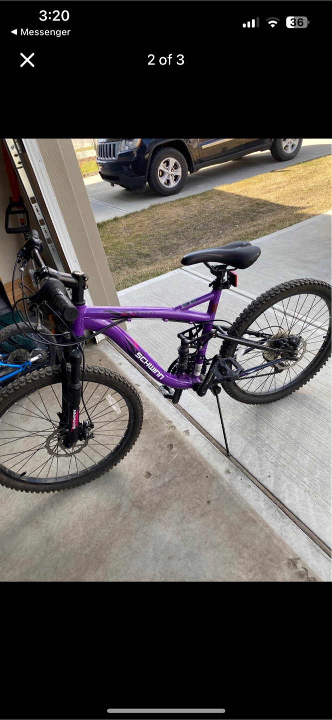 Schwinn Mountain Bike Purple - photo 2