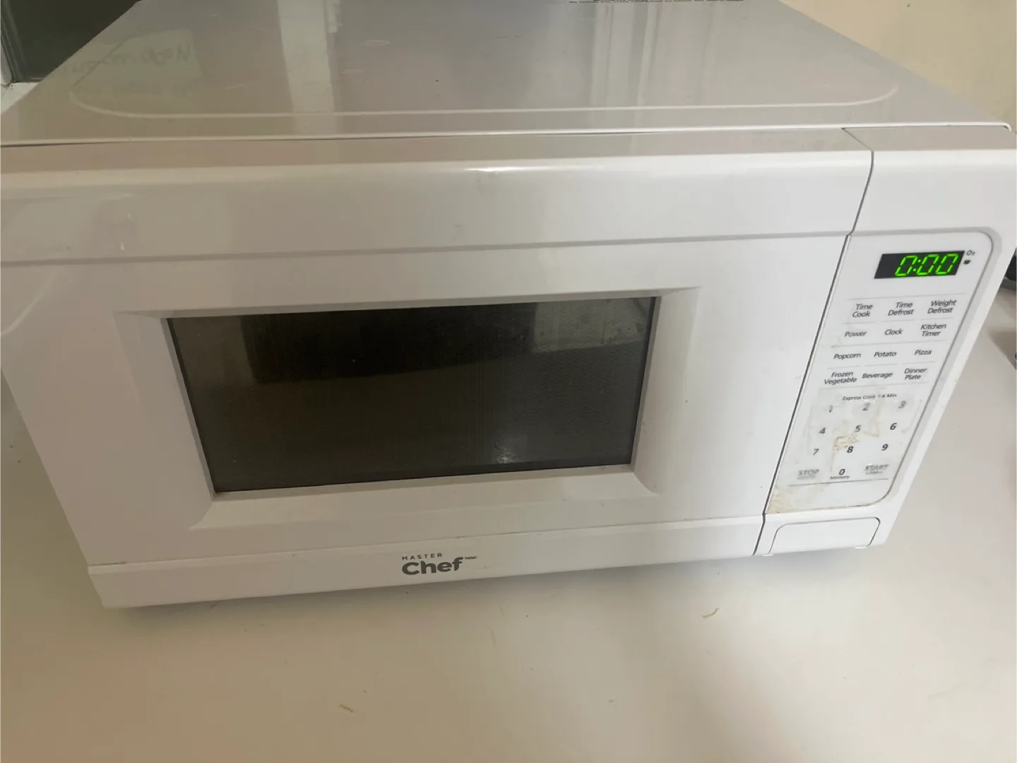 Master Chef Microwave Oven - White thumbnail