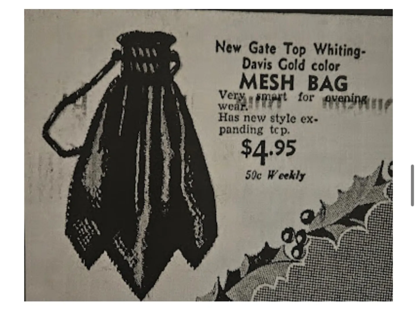 100 year old purse -- Rare Collector's Item! purse thumbnail