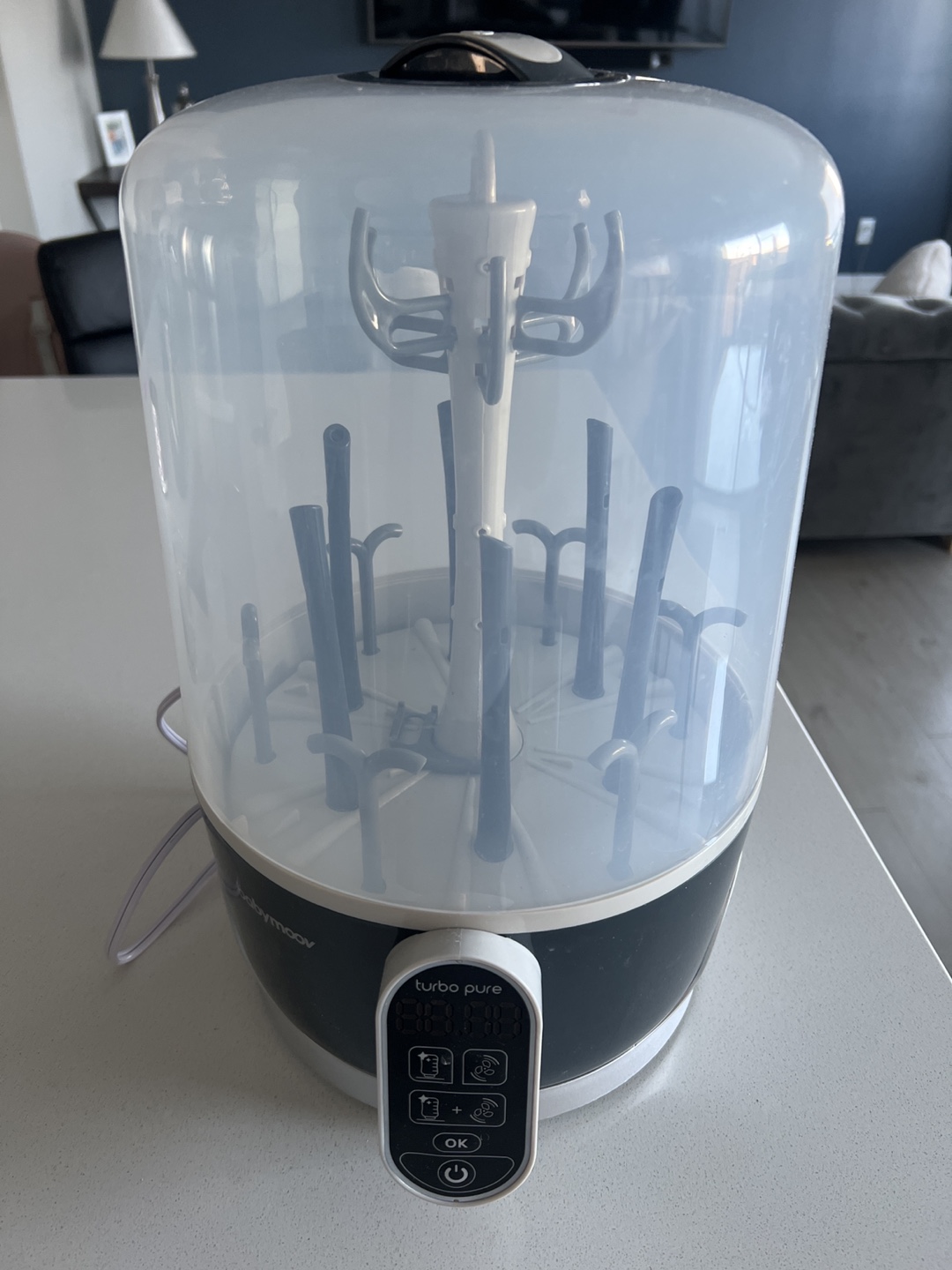 Baby bottle sterilizer and dryer