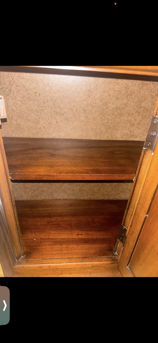 Corner Curio Cabinet with Glass Shelves - photo 5