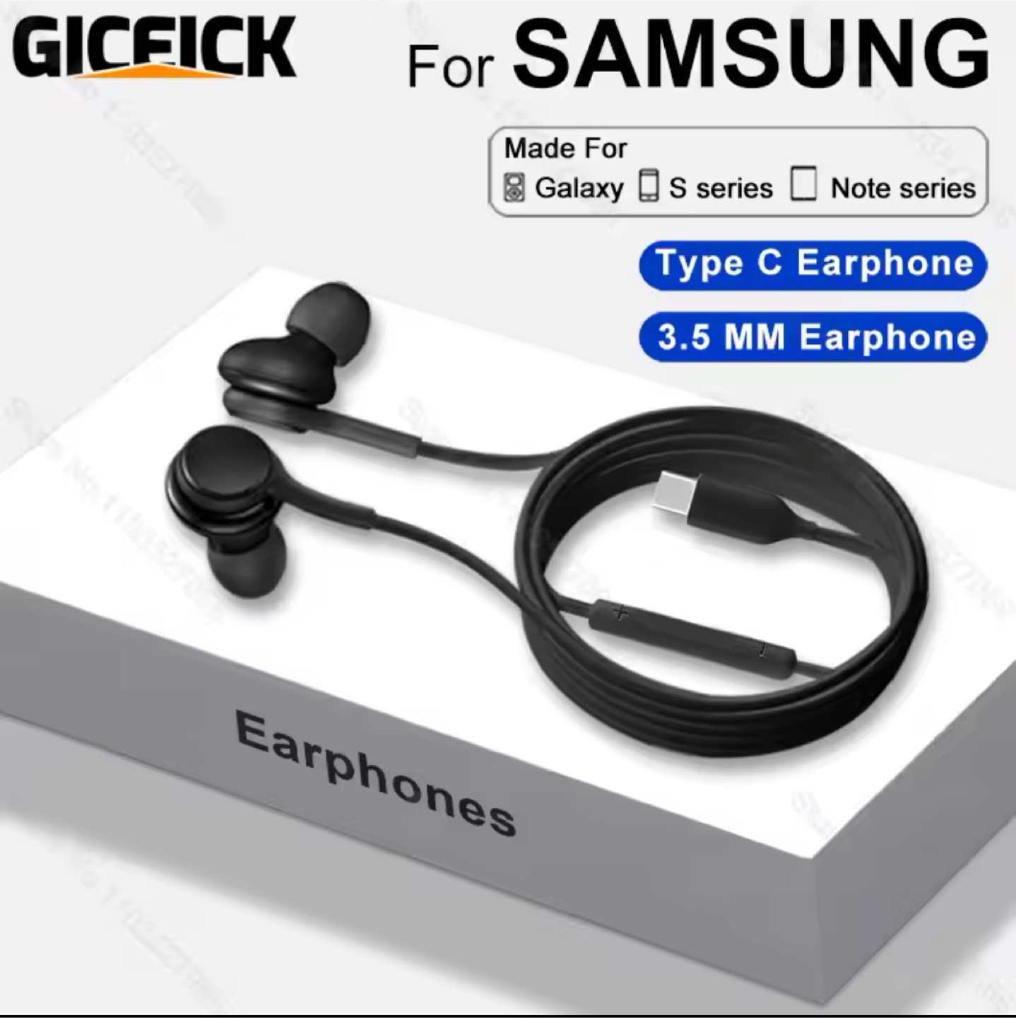 Samsung Type-C and 3.5 mm Earphones