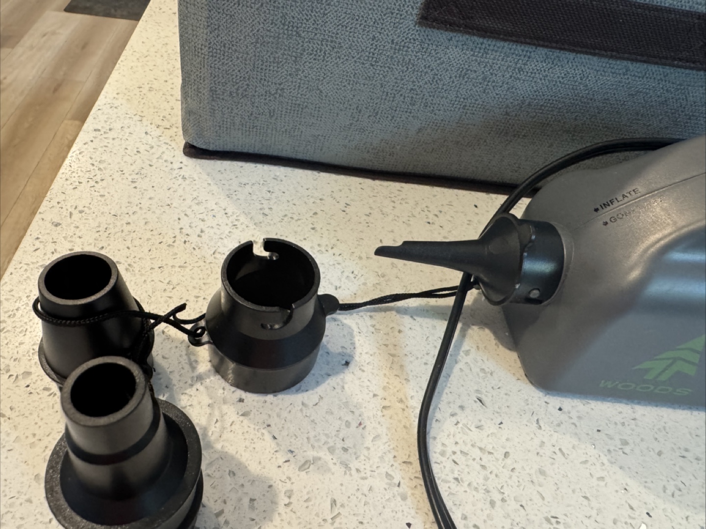 Woods Electric Air Pump with Attachments - photo 2