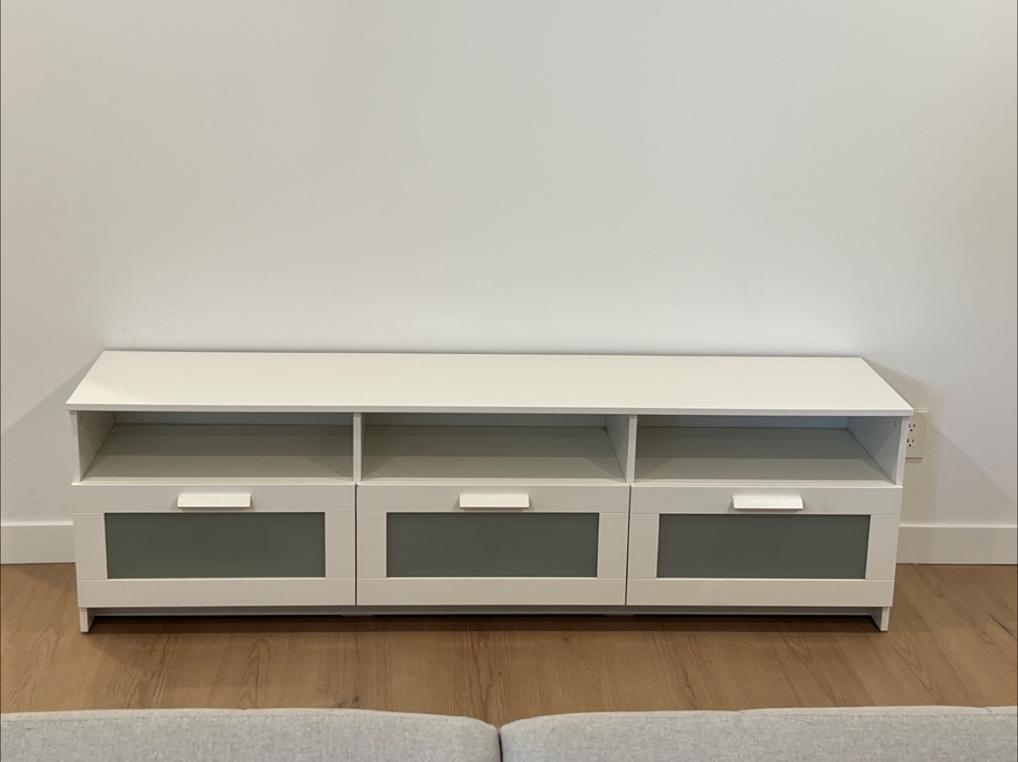 IKEA BRIMNES TV Bench, White - photo 3