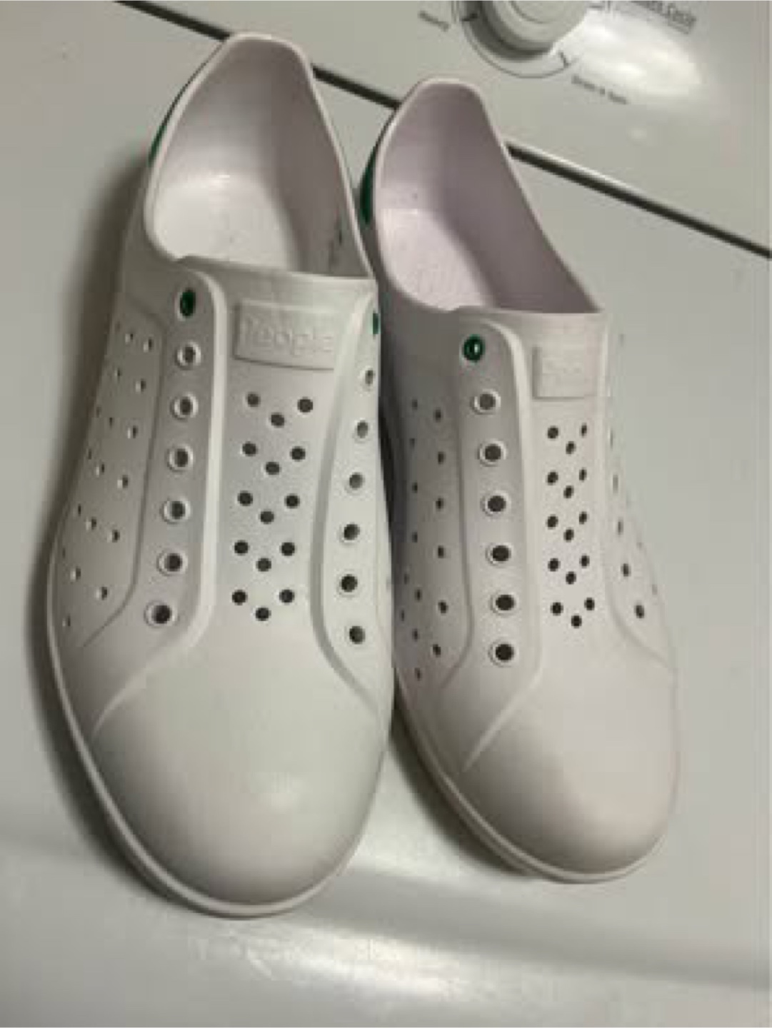Peoples Footwear White Slip-on Shoes