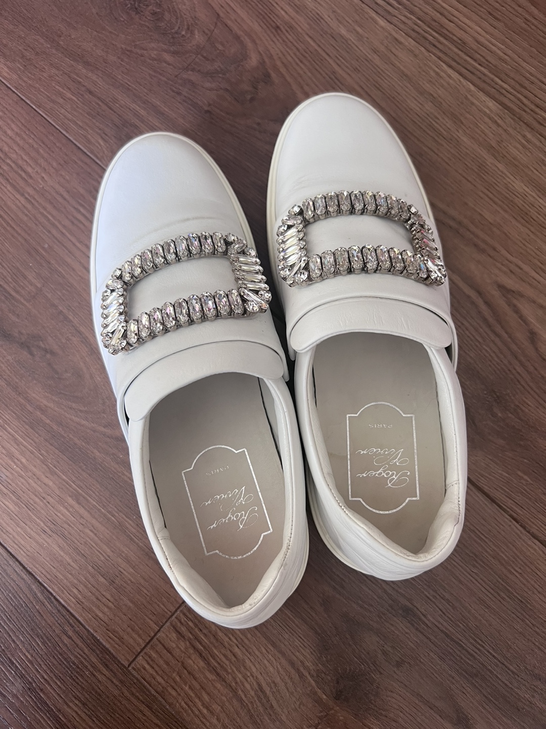 Roger Vivier White Sneakers