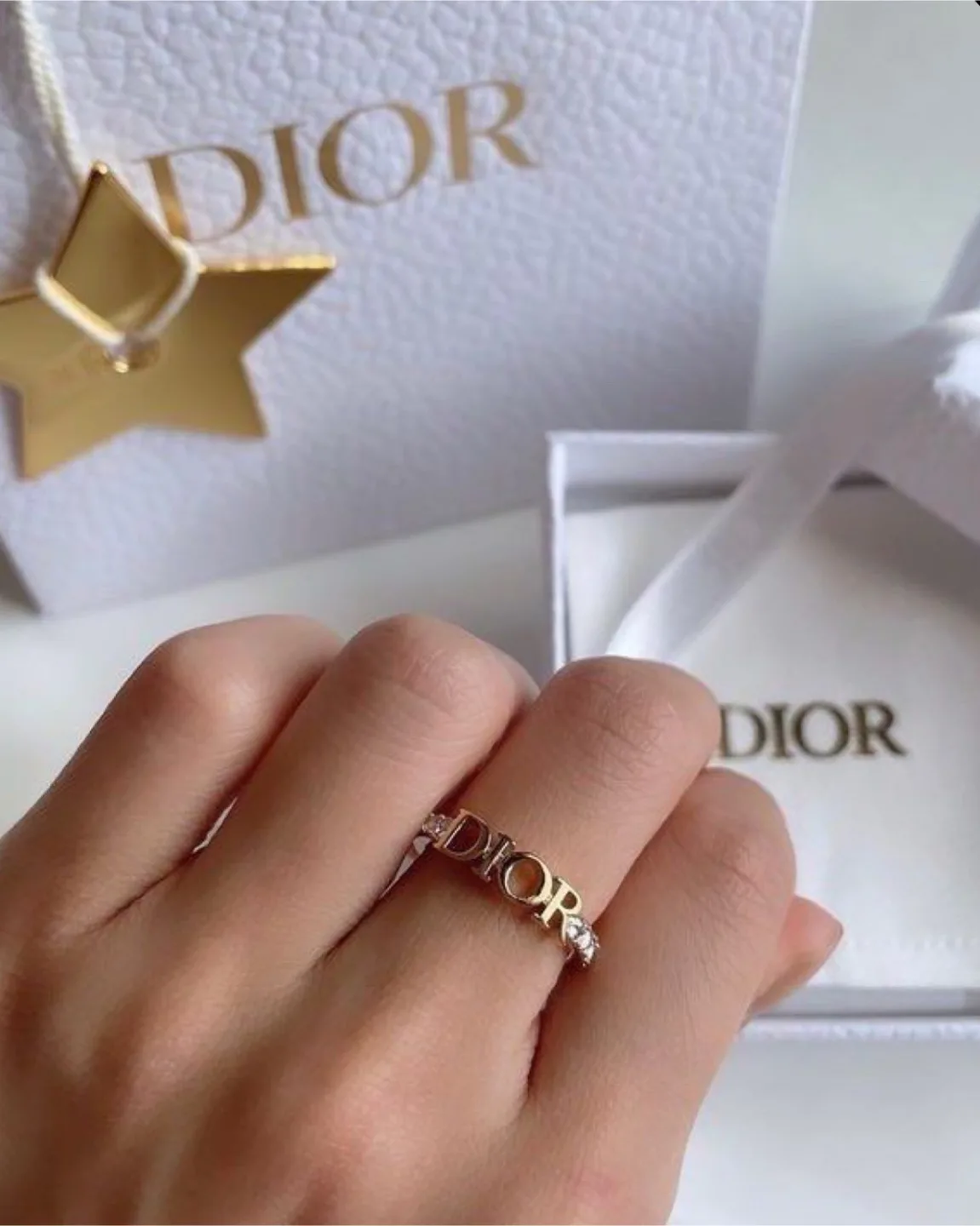 gold filled Ring with CZ Crystals image indicator(2)