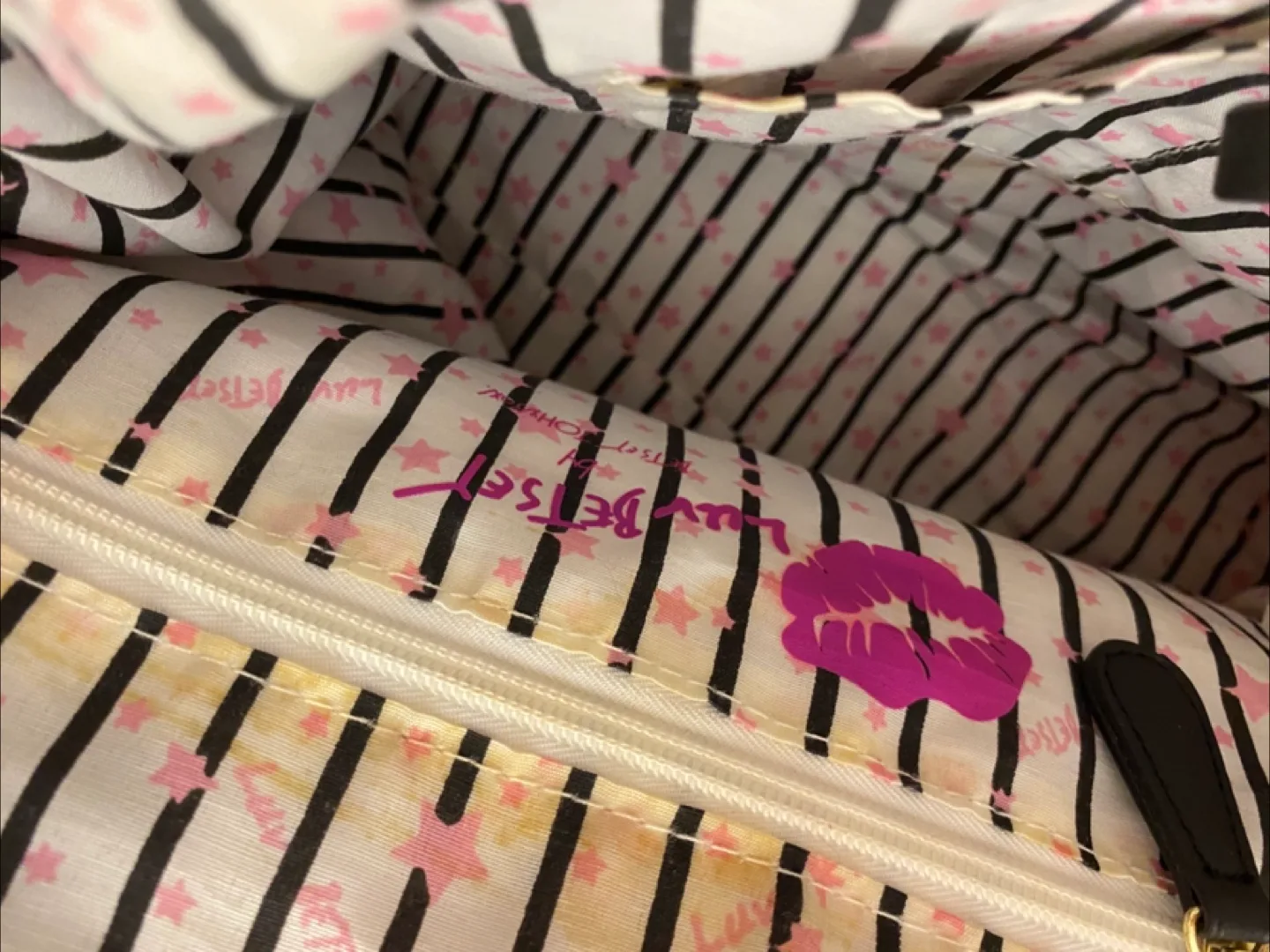 Betsey Johnson Cat Face Quilted Handbag image indicator(6)