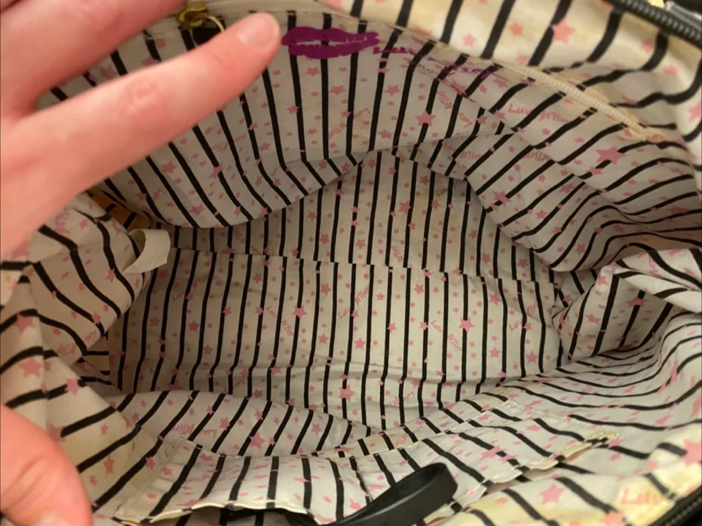 Betsey Johnson Cat Face Quilted Handbag image indicator(5)