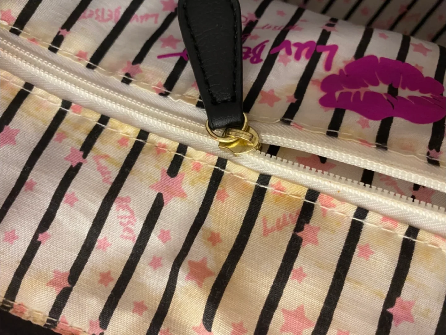 Betsey Johnson Cat Face Quilted Handbag image indicator(7)