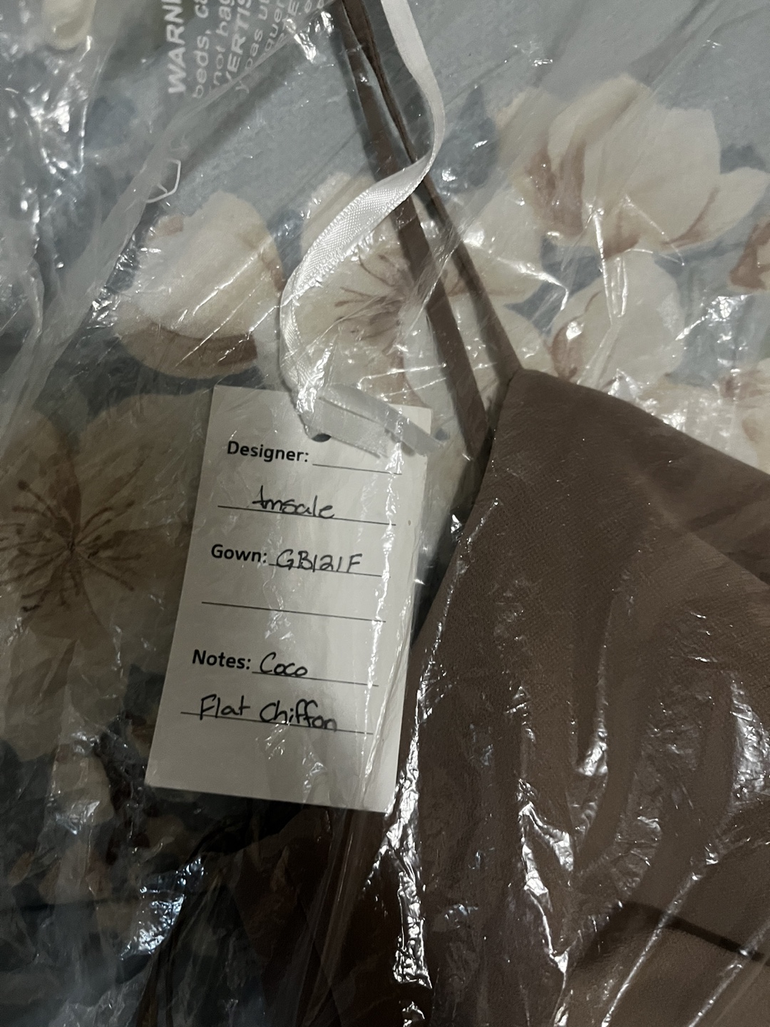 Amsale Bridesmaid Dress - Size 6 - Coco - Flat Chiffon