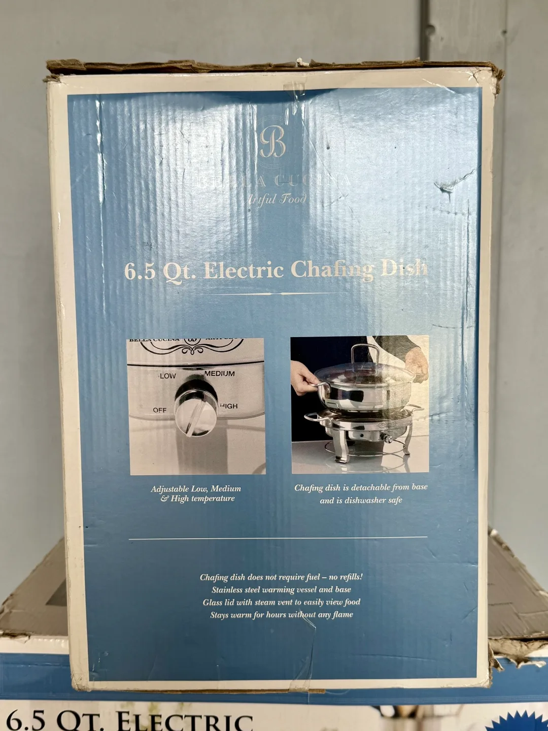 6.5 electric chafing dish BNIB x2 image indicator(2)