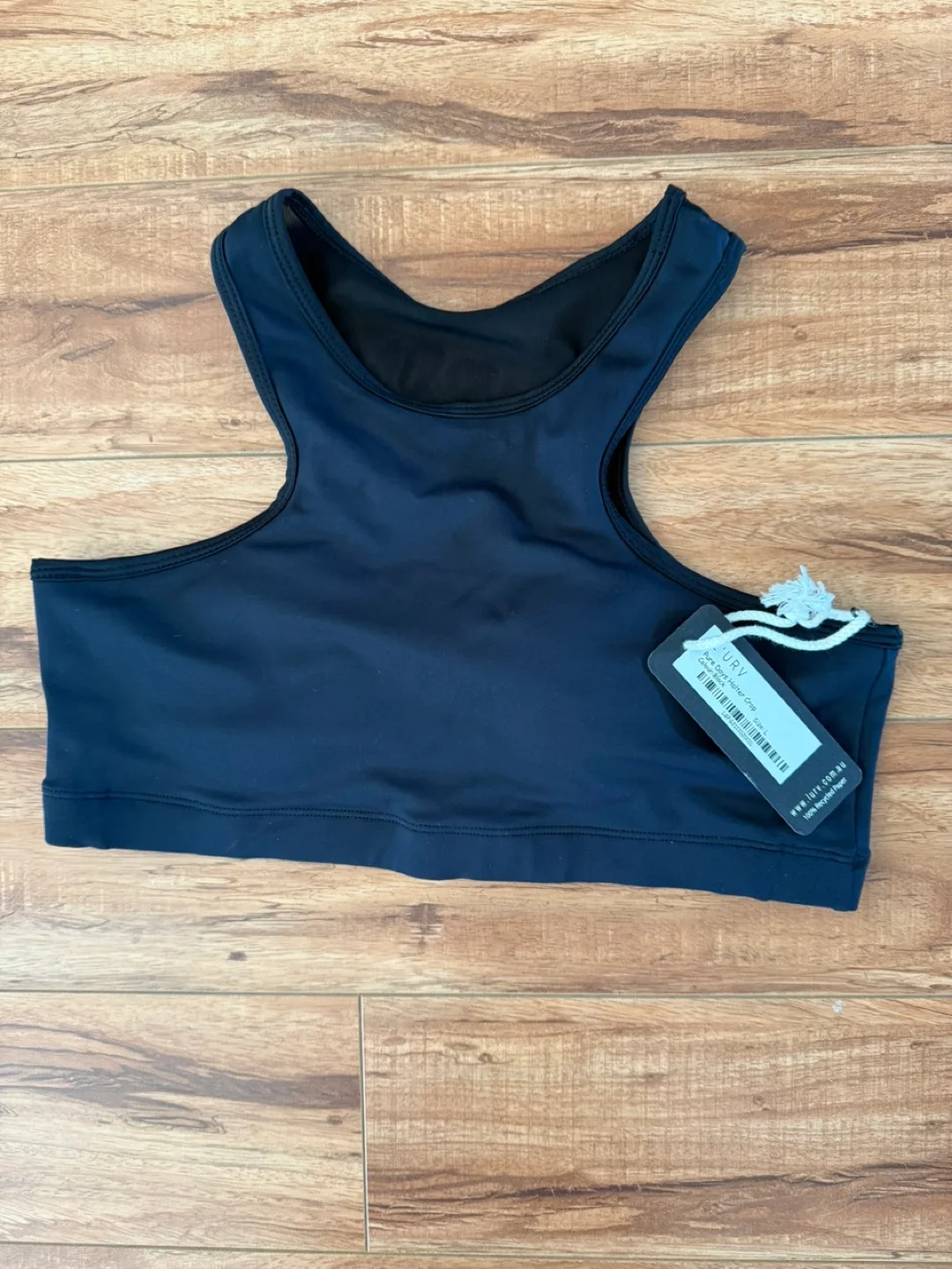 L'urv Black Racerback Sports Bra thumbnail