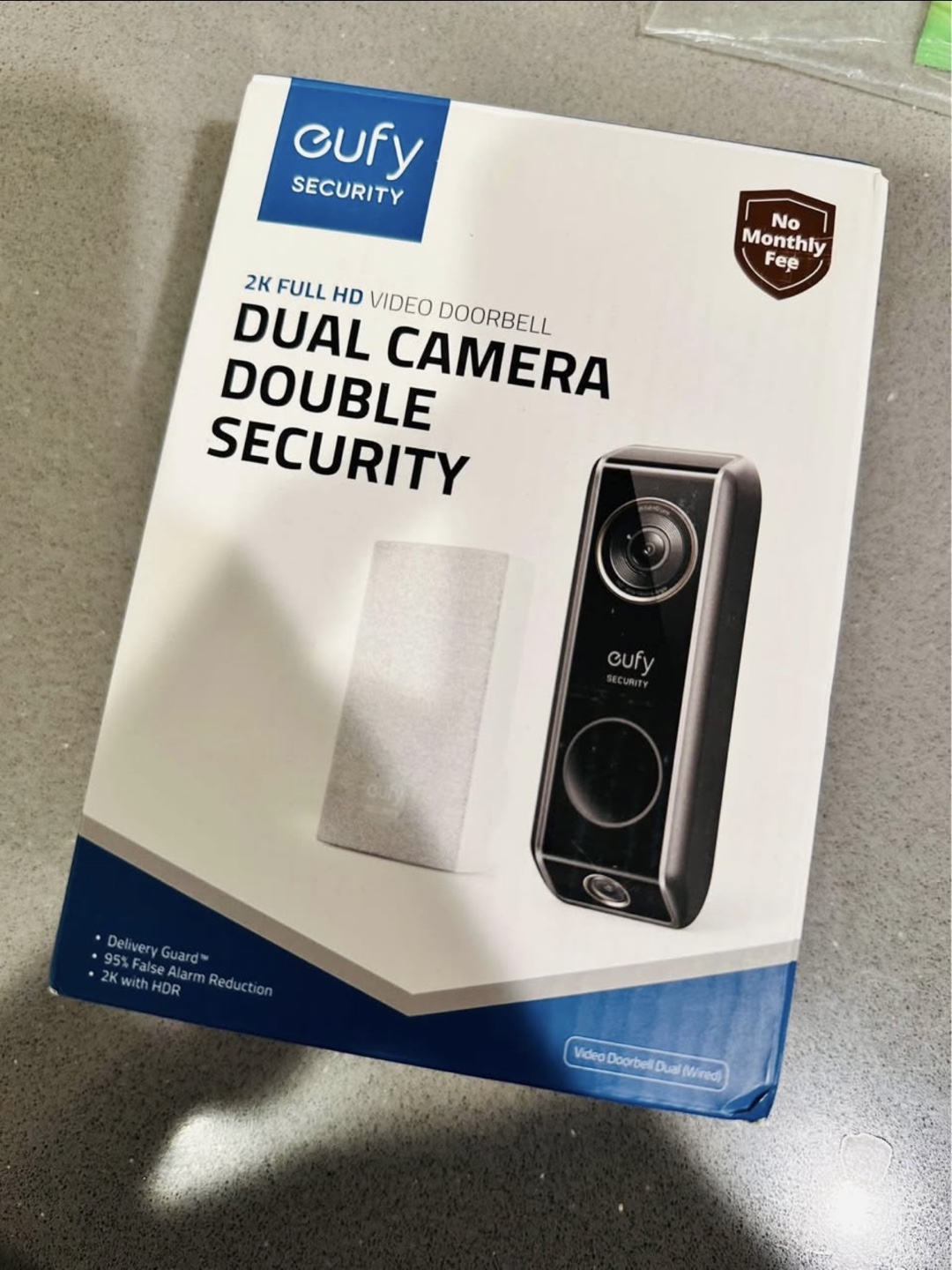 Eufy Security 2K Full HD Video Doorbell with Dual Camera