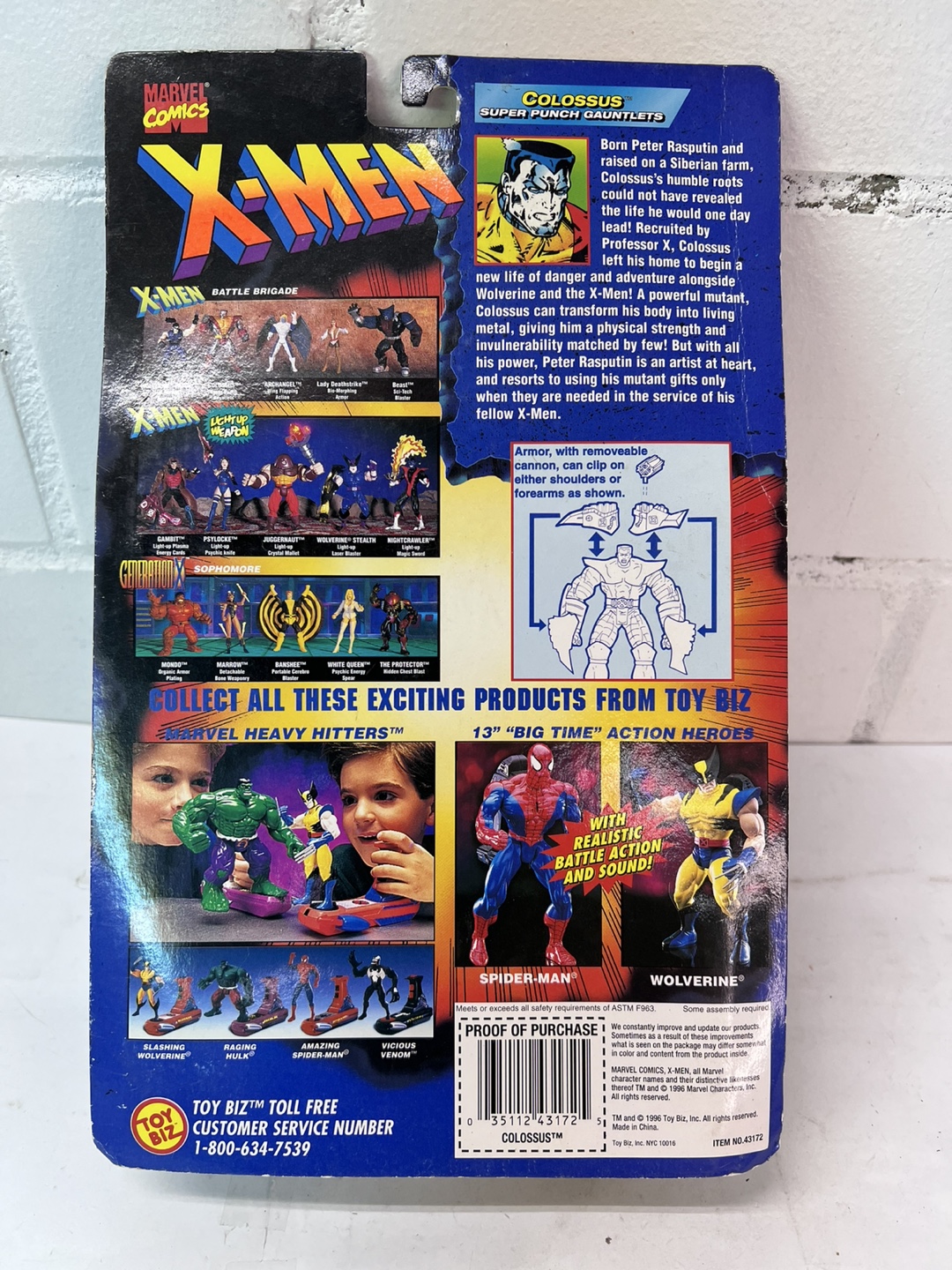 Vintage Toy Biz X-Men Colossus Action Figure - photo 5
