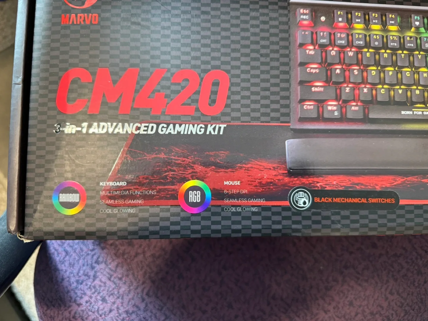 MARVO CM420 3-in-1 Advanced Gaming Kit image indicator(2)