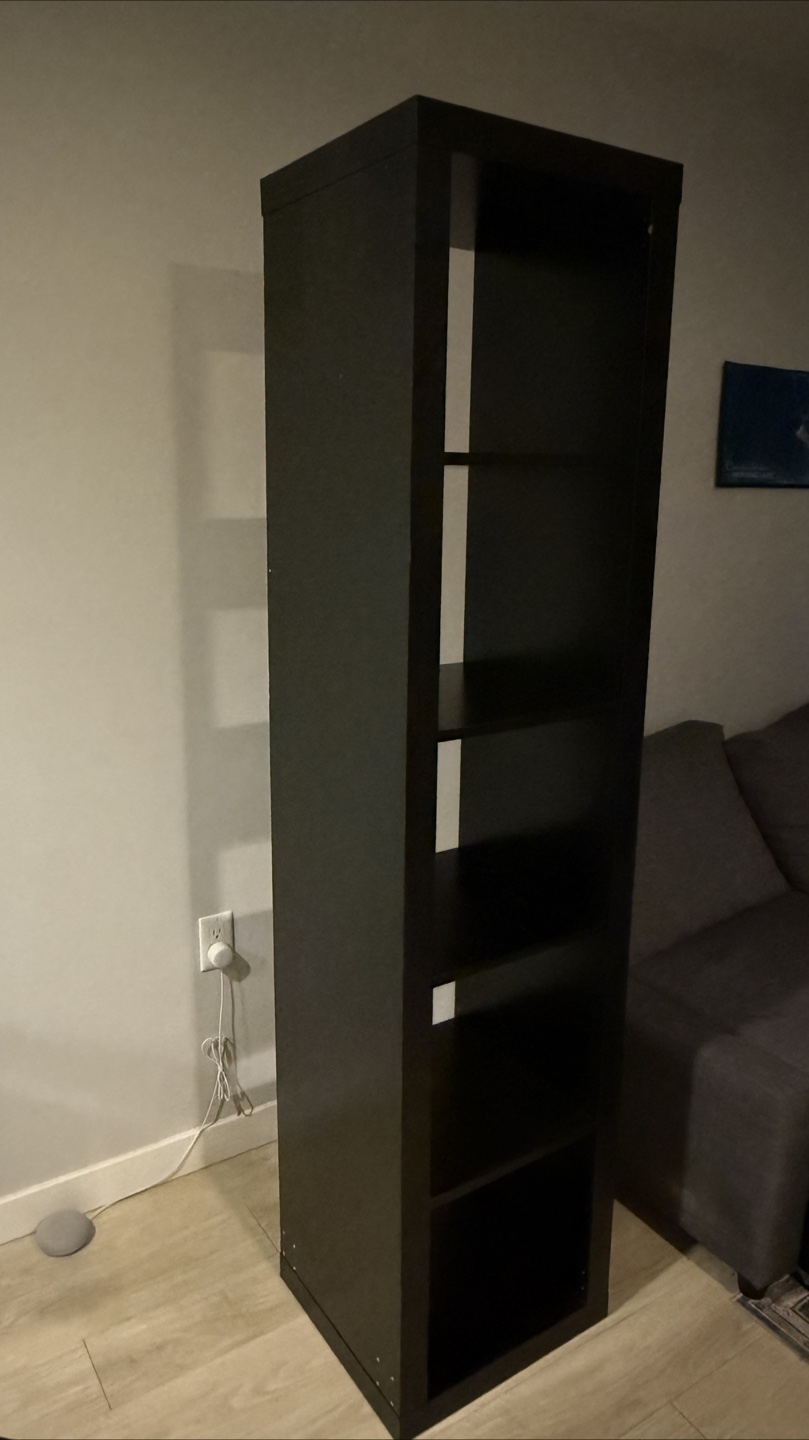 IKEA Kallax - Black Bookshelf - photo 3