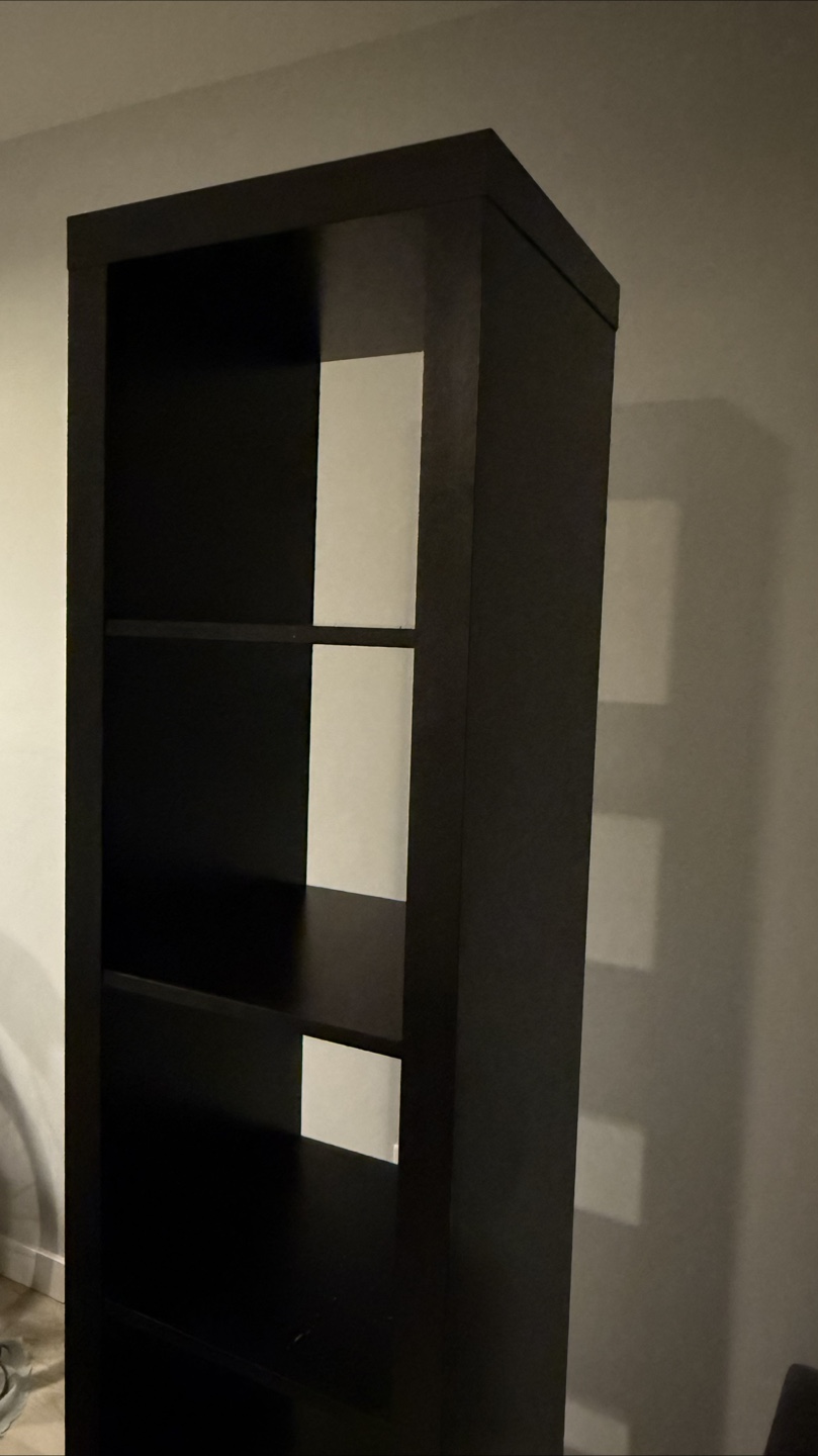IKEA Kallax - Black Bookshelf - photo 2